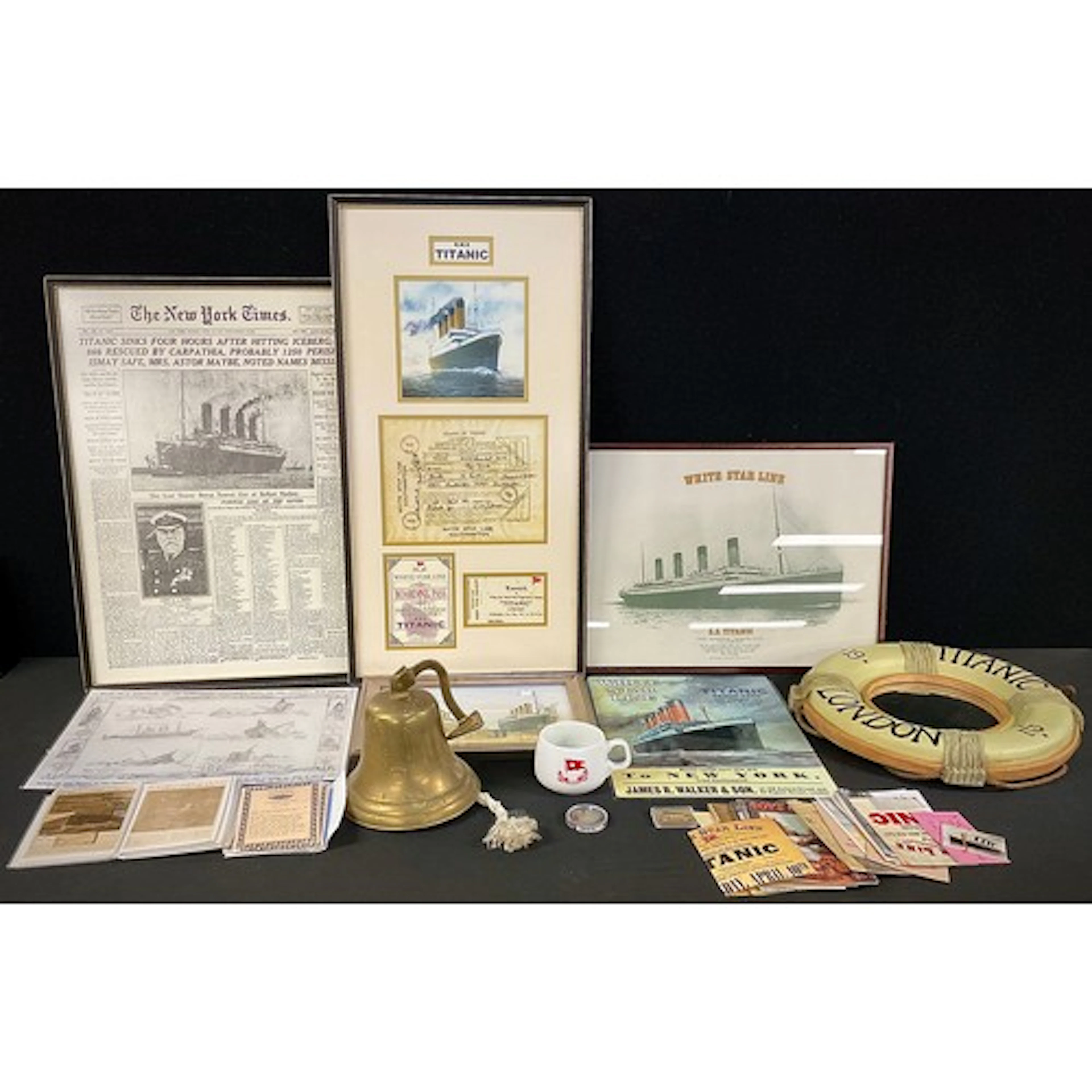 Titanic Maritime interest - replica White Star Line launch S...