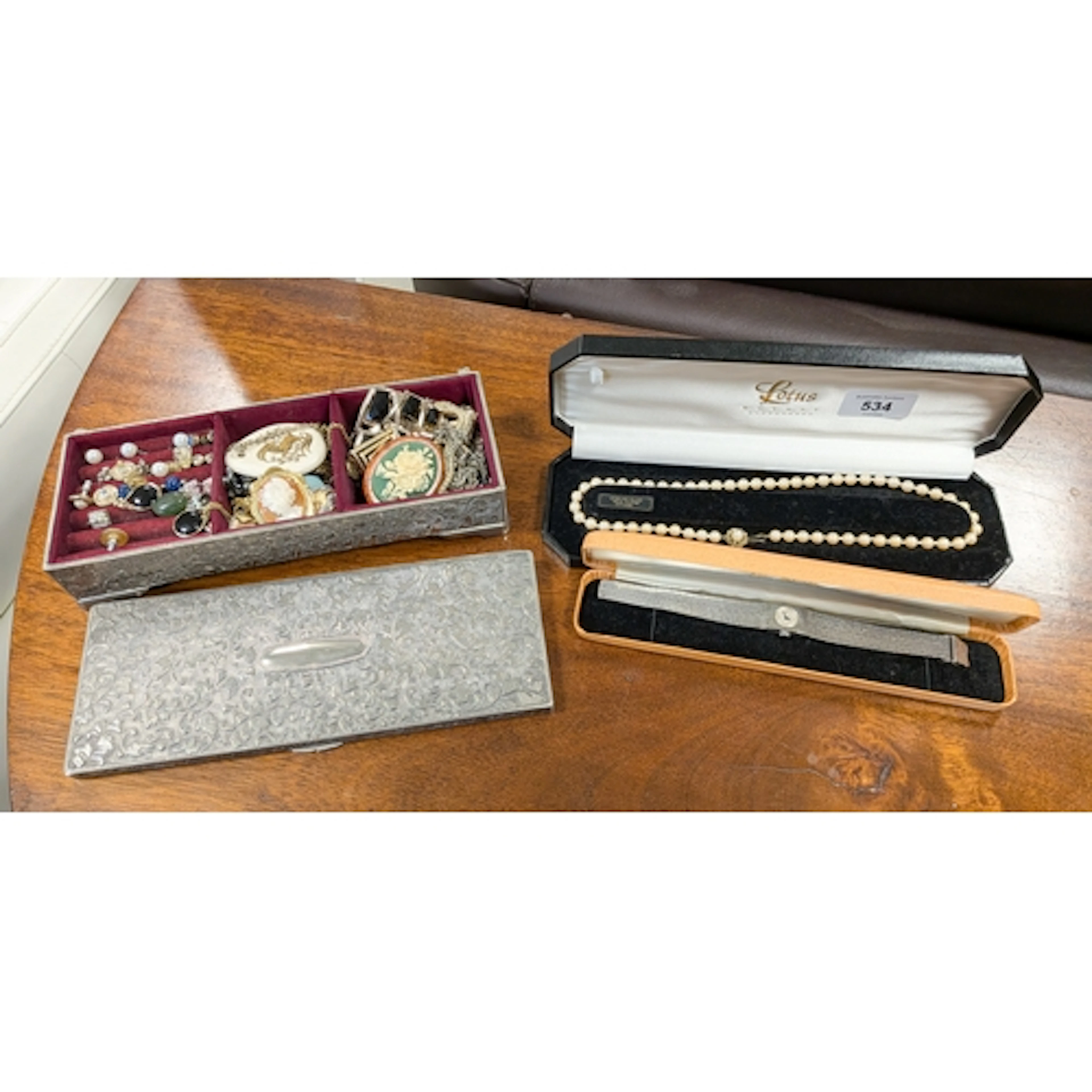 A Bentima ladies wrist watch together with a silver plated b...