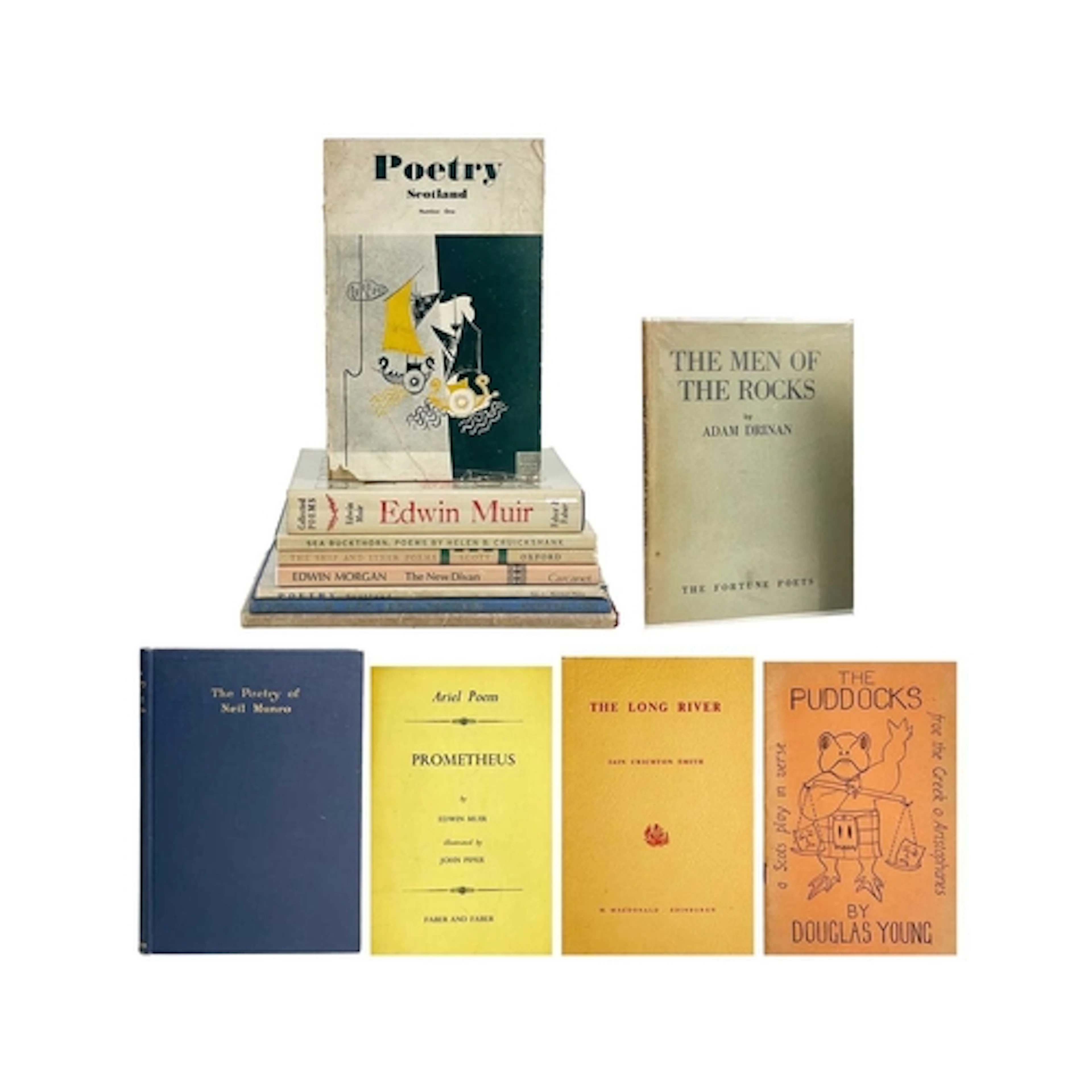 (Scottish Poetry) Twelve scarce works Robin Graham Bell (ed)...