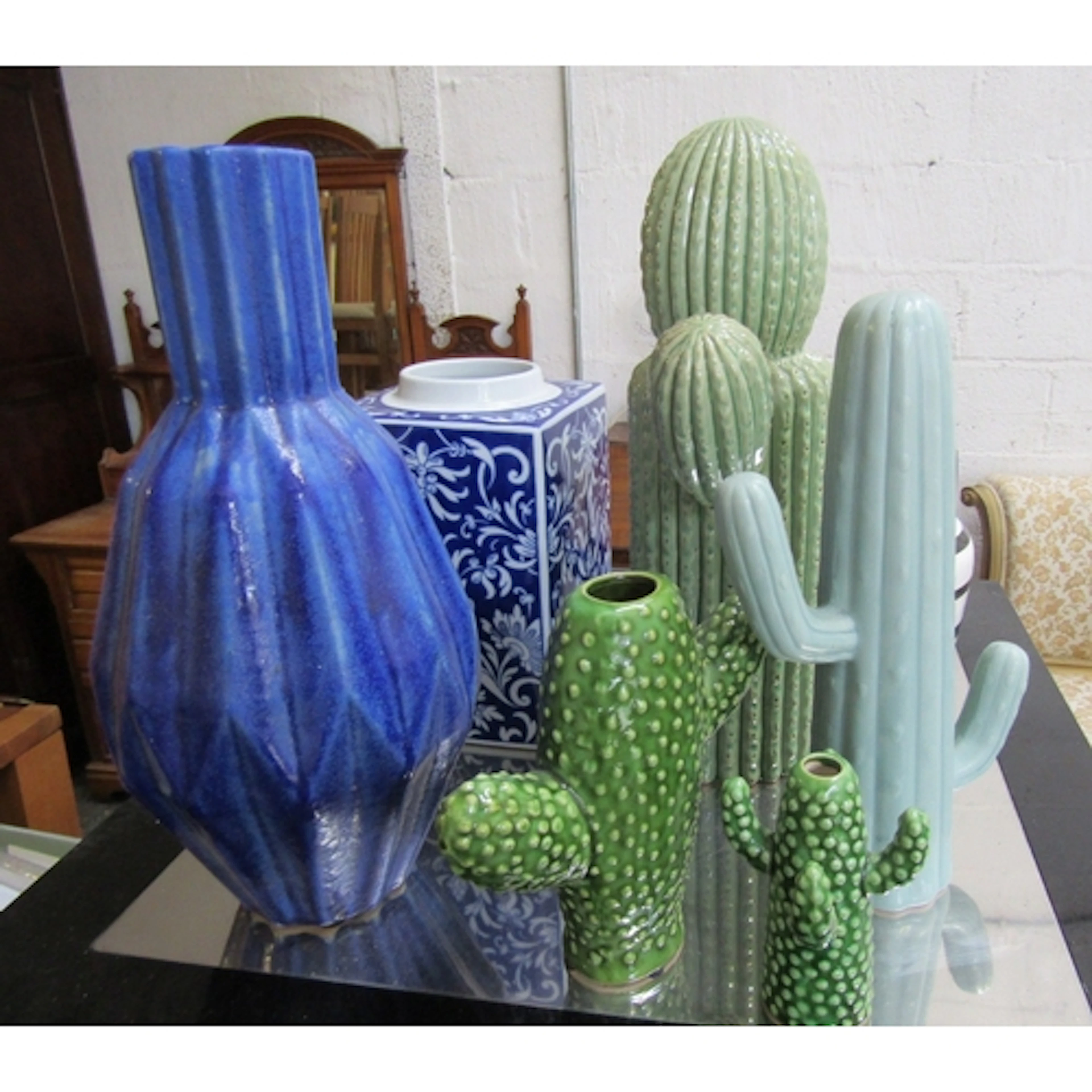 Selection of Various Porcelain Vases, etc. Quantity as Photo...
