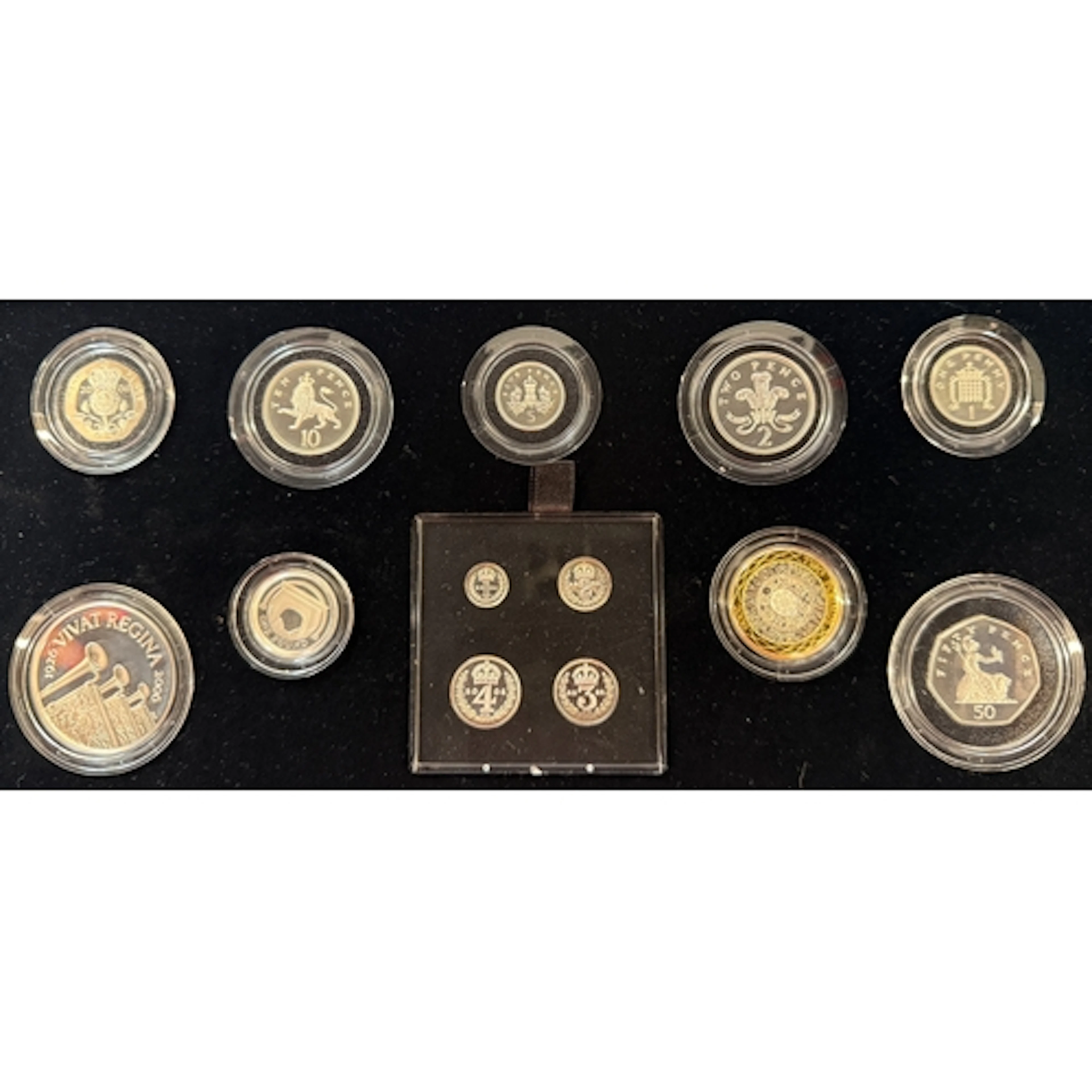 UK 2006 The Queen’s 80th Birthday Proof Silver Coin Collecti...