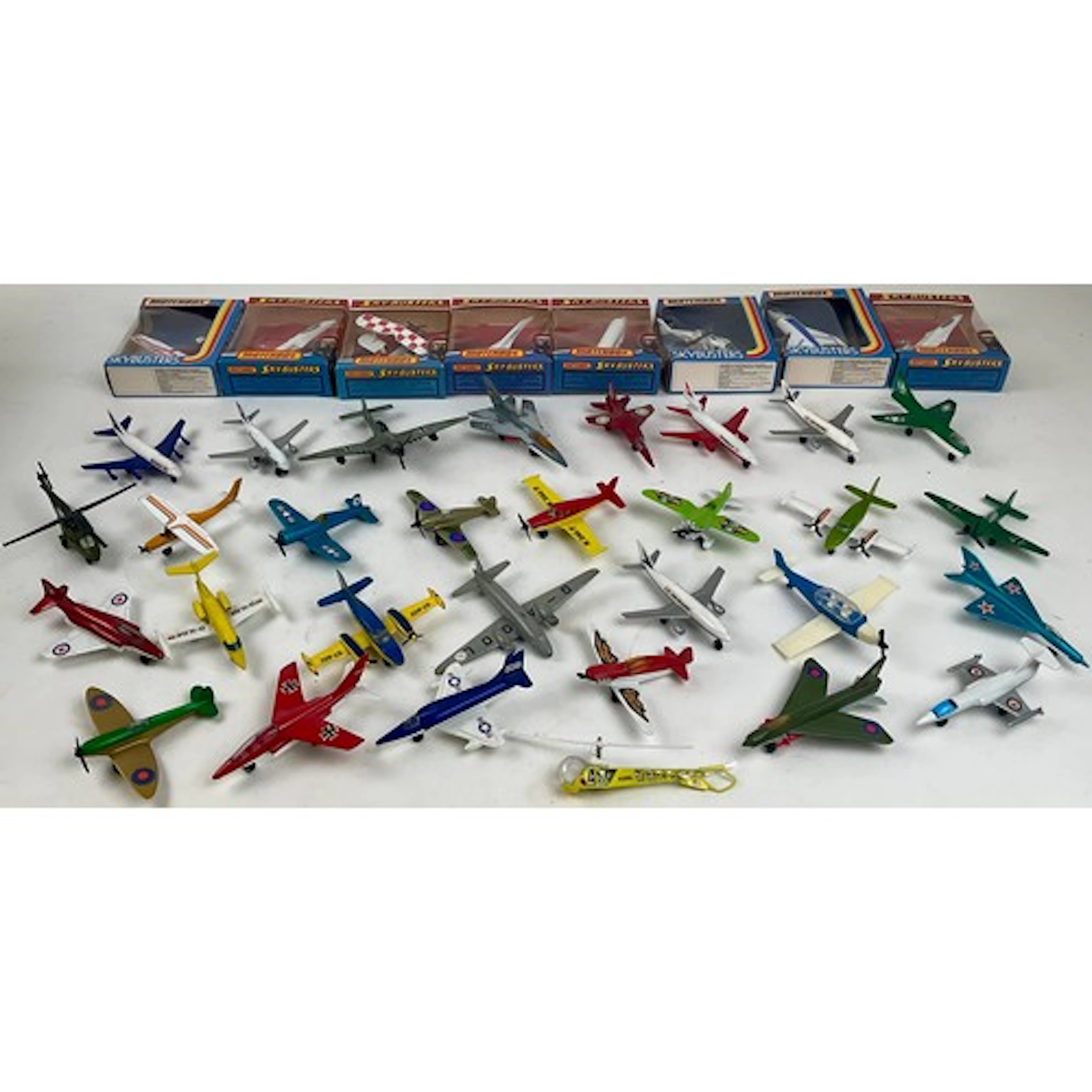Aviation Models - various Matchbox ‘Sky-Busters’ series diec...