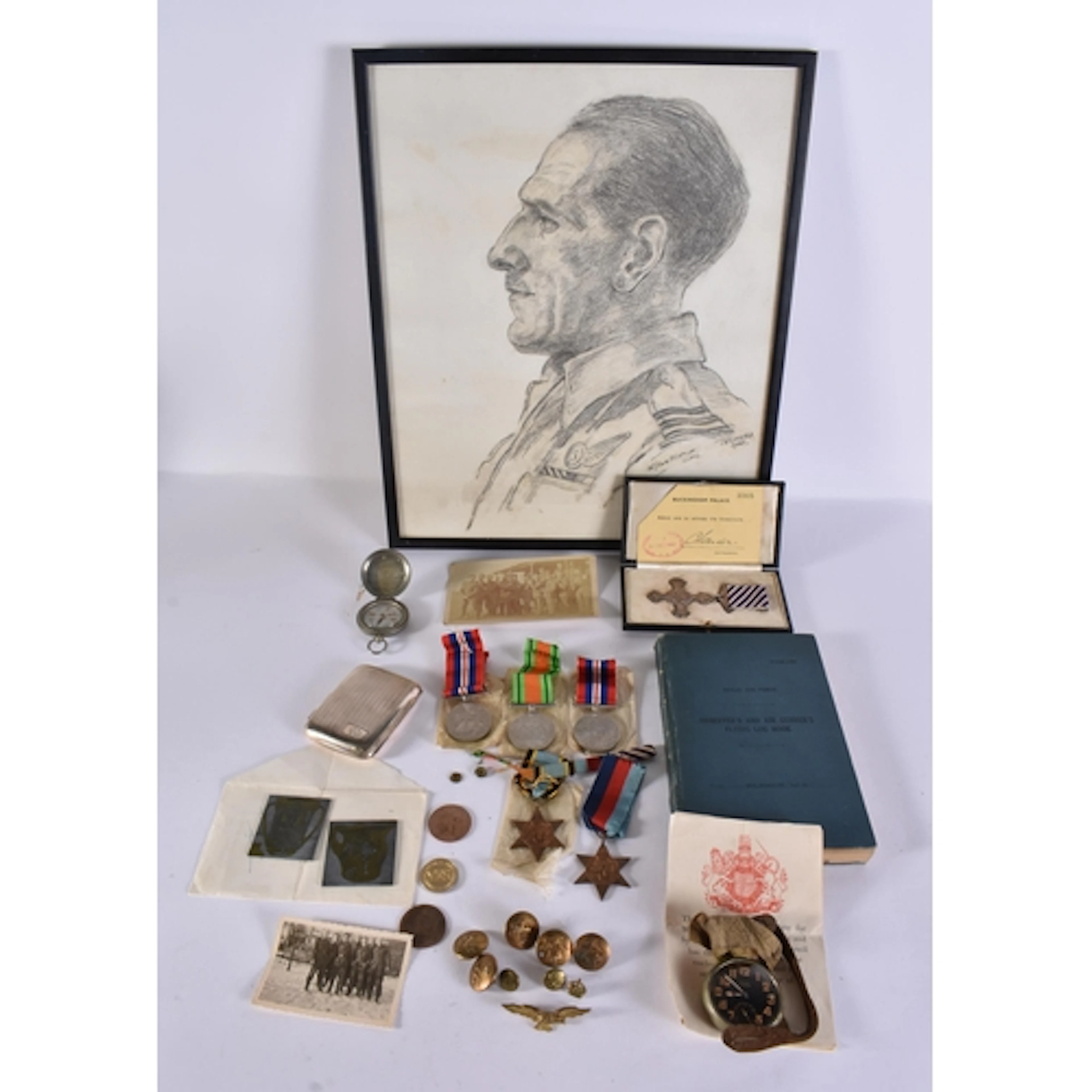 WWII Group of Medals Awarded to "Squadron Leader Walter Erne...