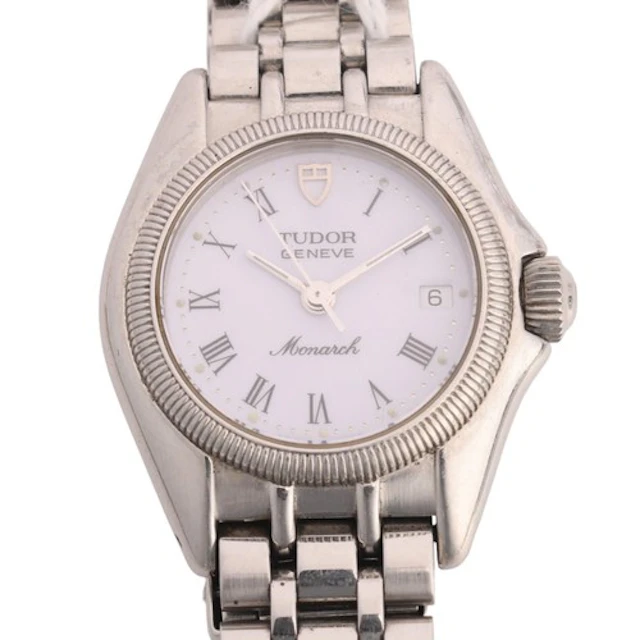 TUDOR - a lady's stainless steel Monarch quartz calender bra...