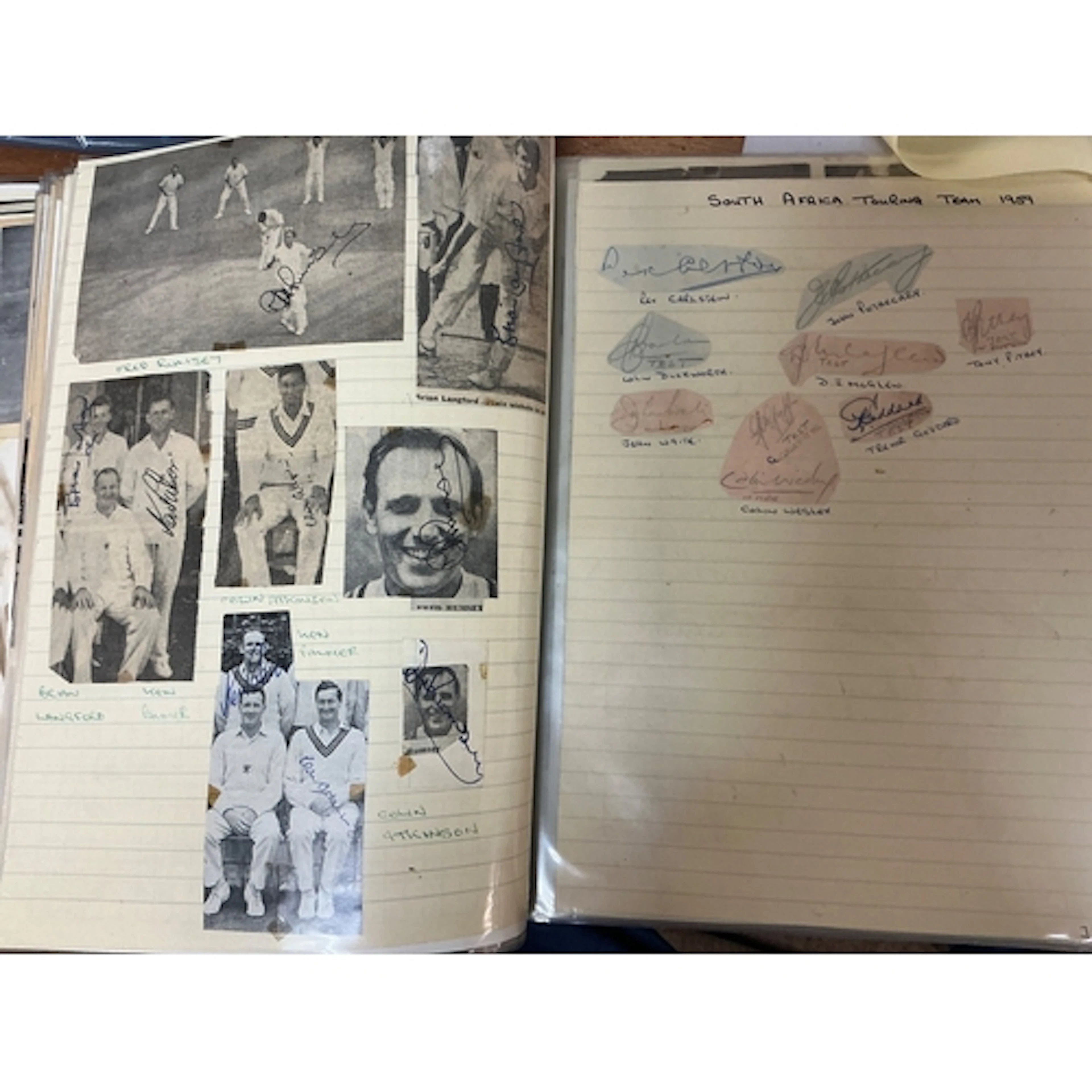 Cricket Autograph Collection: Lovely collection with hundred...