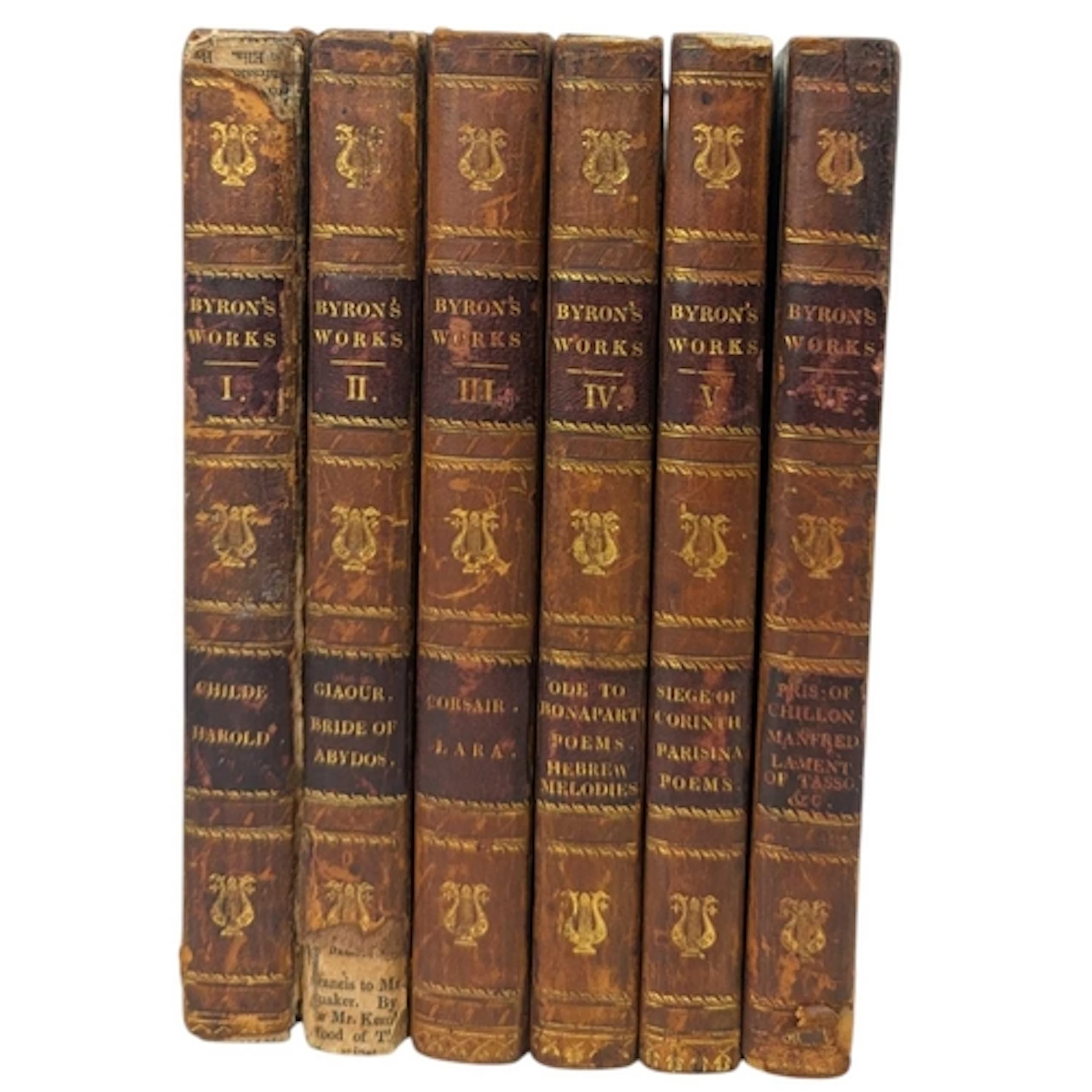 Lord Byron [George Gordon]. 1818 The Works of Lord Byron. Lo...