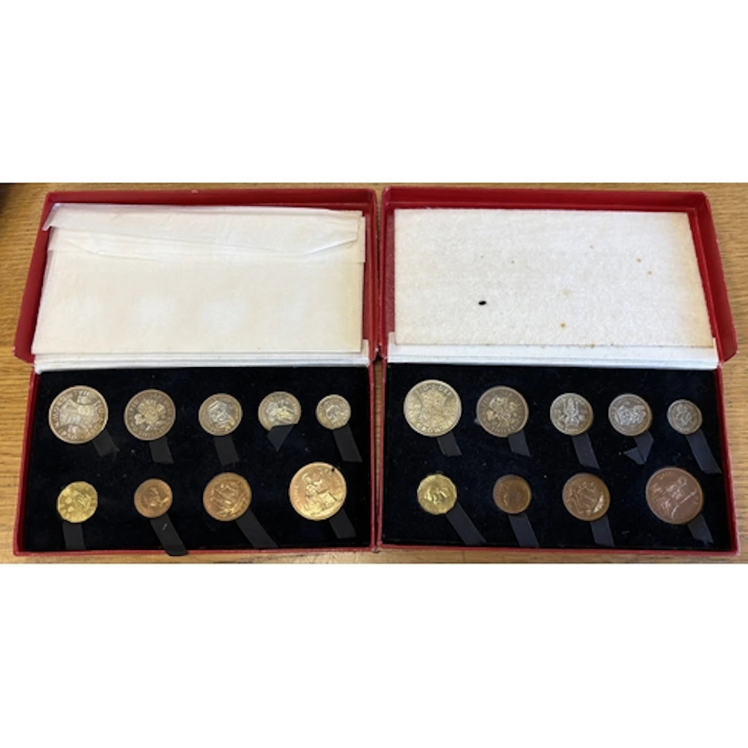 Collection of pre-decimal issues, mixed condition, including...