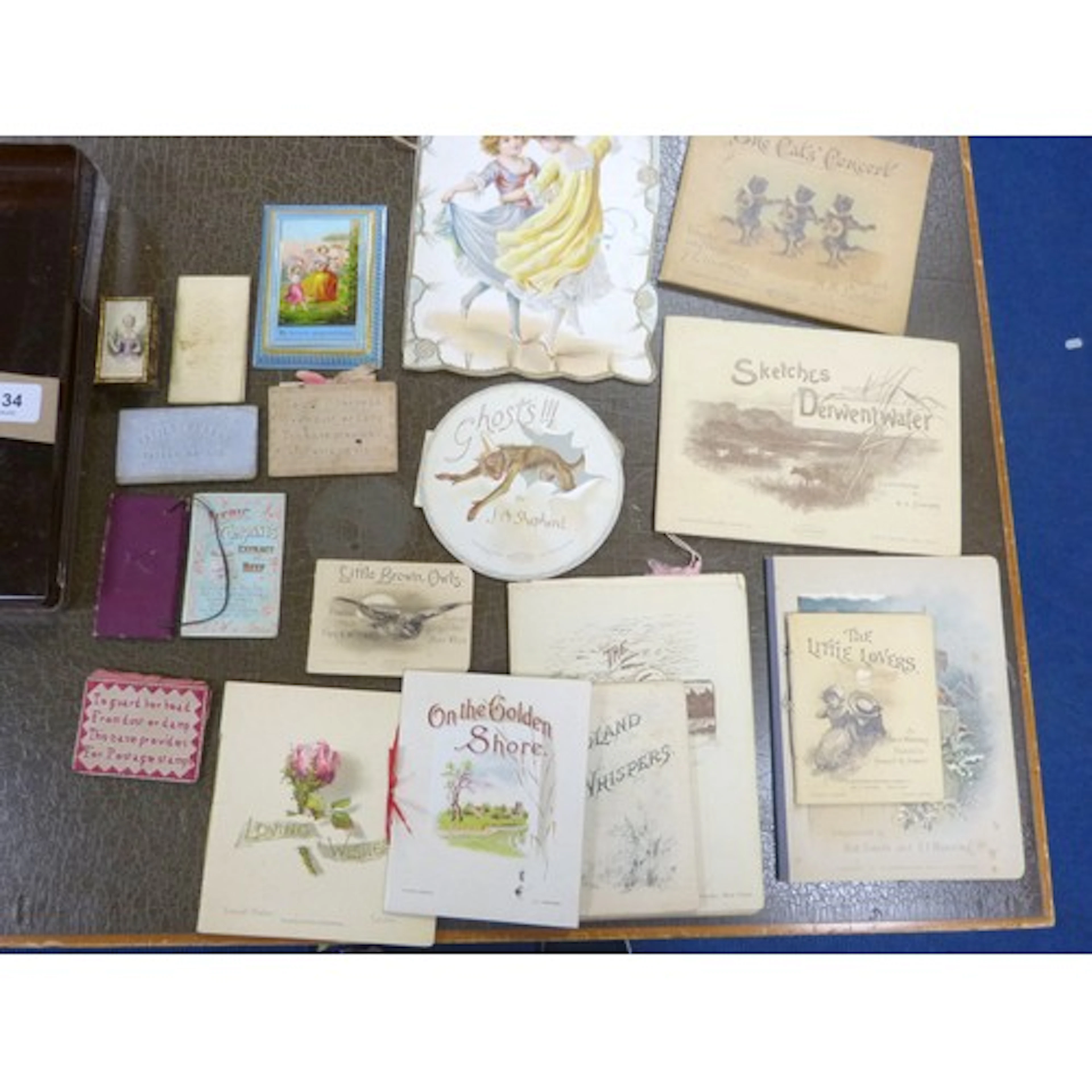 Victorian & Edwardian Printed Ephemera. Ghosts!!! by J....