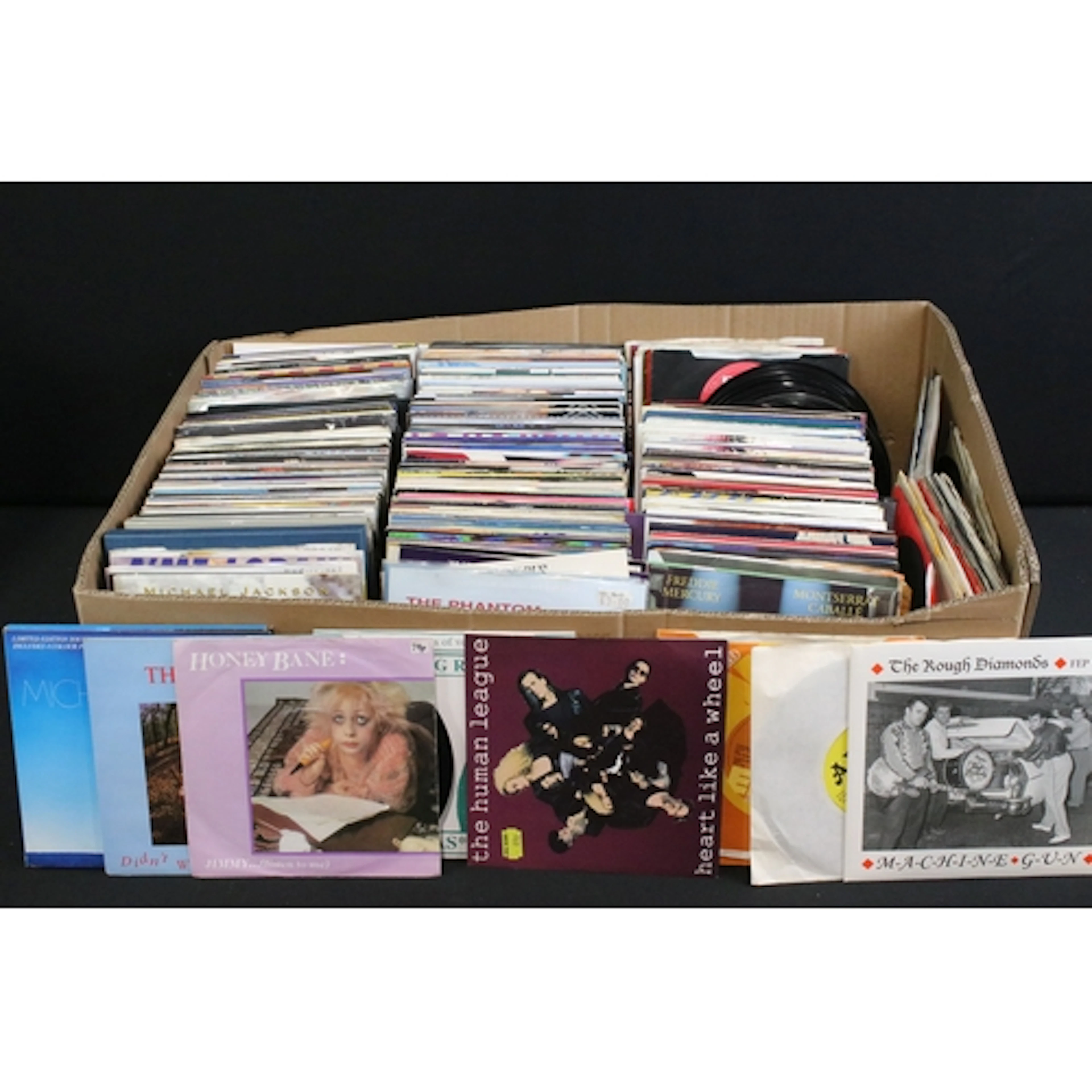 Vinyl - Over 400 7" singles from the 1970s onwards to includ...