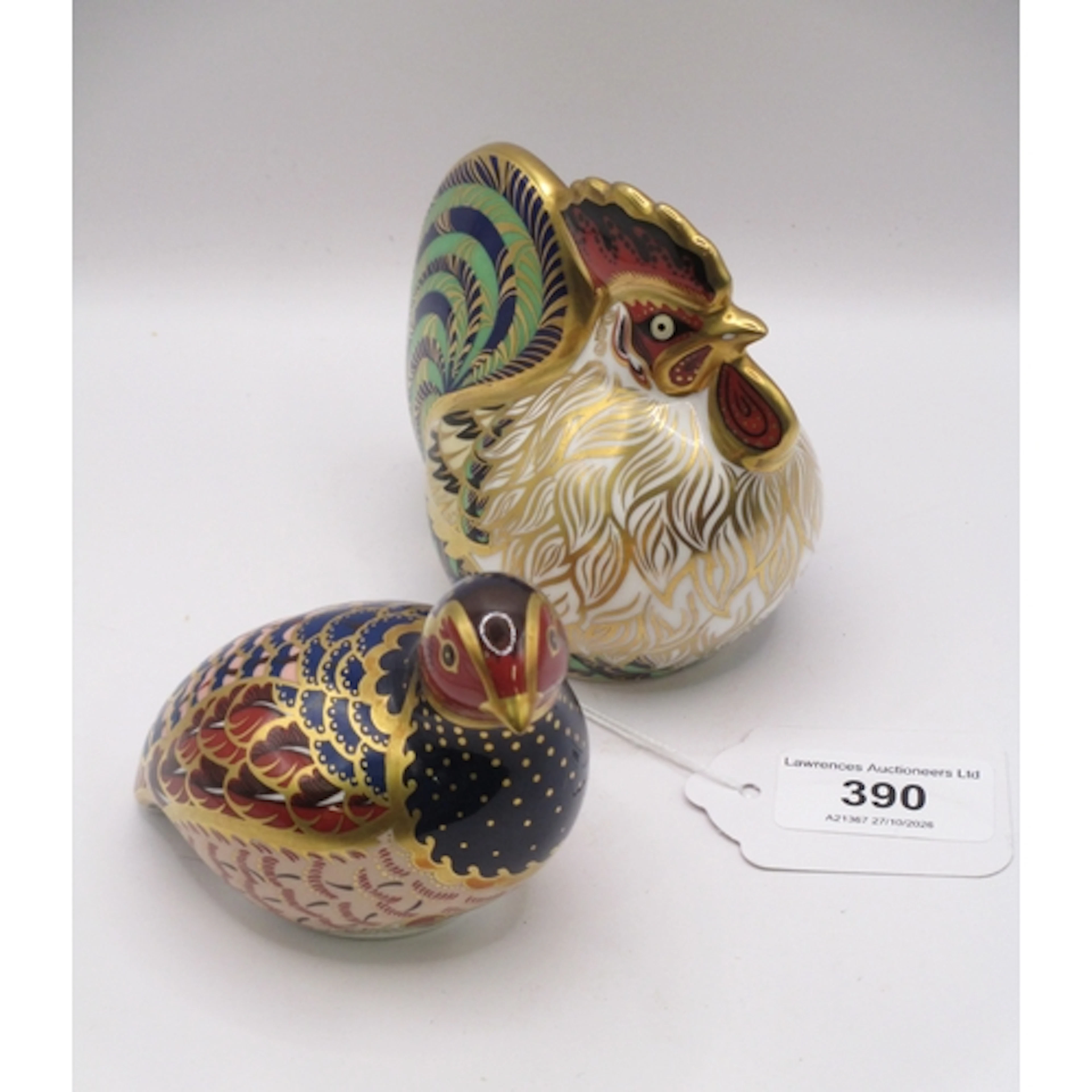 Royal Crown Derby paperweight ' Farmyard Cockerel ', No. 361...