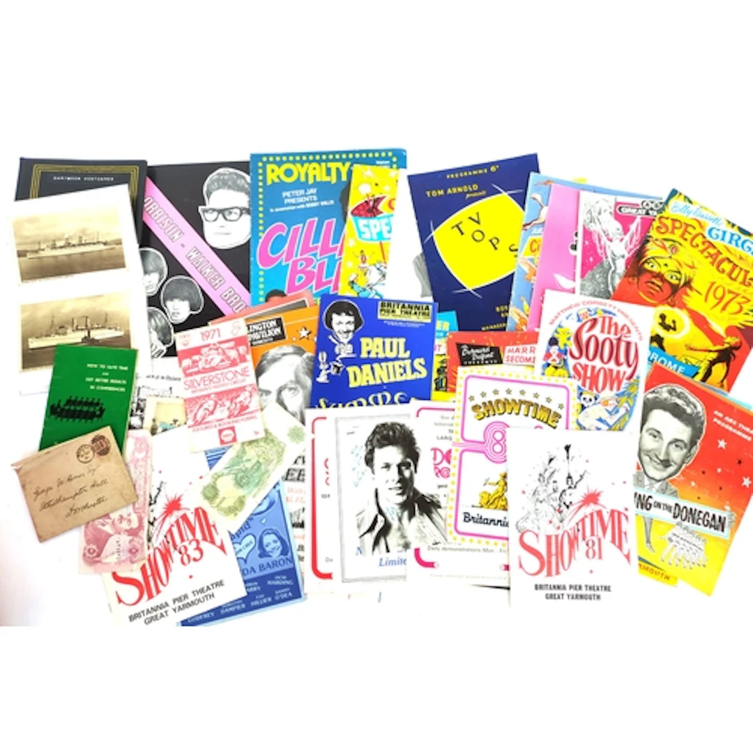 PAPER EPHEMERA: inc. a number of vintage DINKY, CORGI, MATCH...