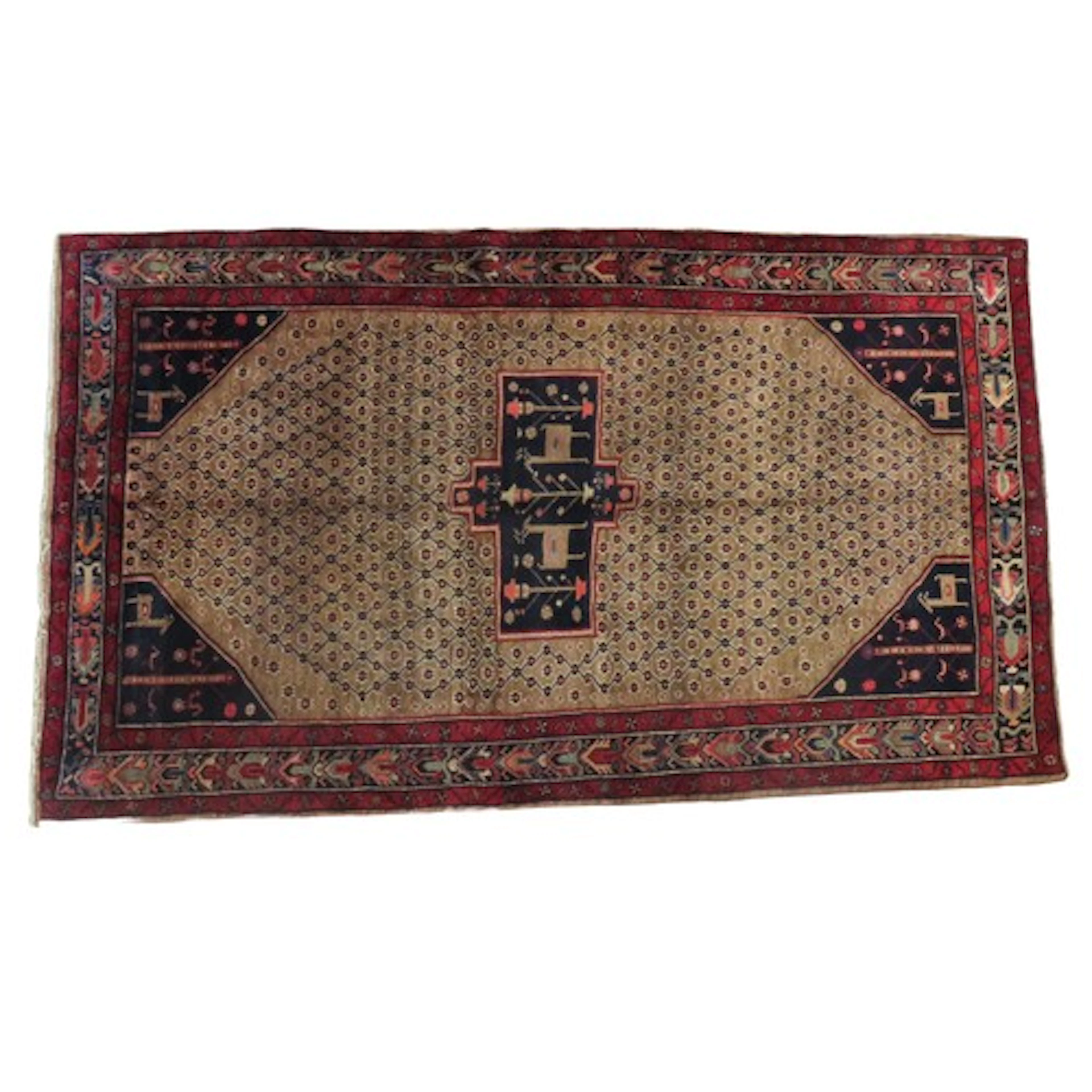 NORTH WEST PERSIAN BIDJAR RUG 265CM x 160CM