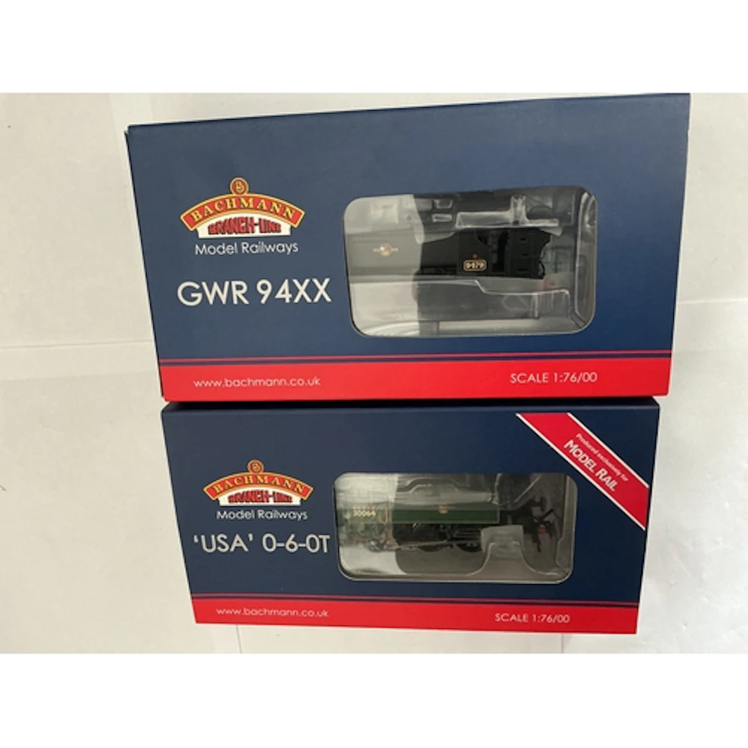 Two Bachmann Branch-line 00 Gauge Locomotives. One GWR 94XX ...