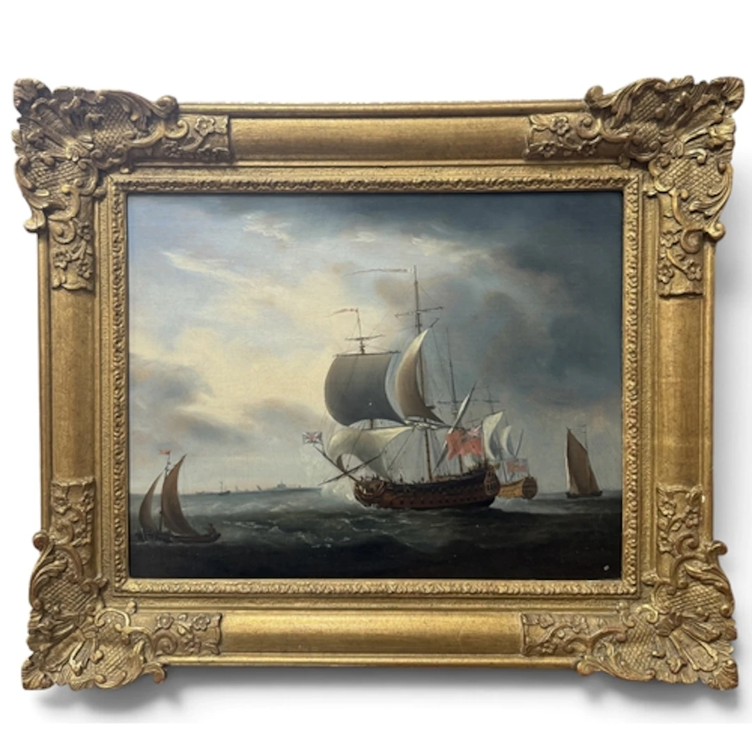 SCHOOL OF CHARLES BROOKING (BRITISH 1723-1759): MARITIME NAV...