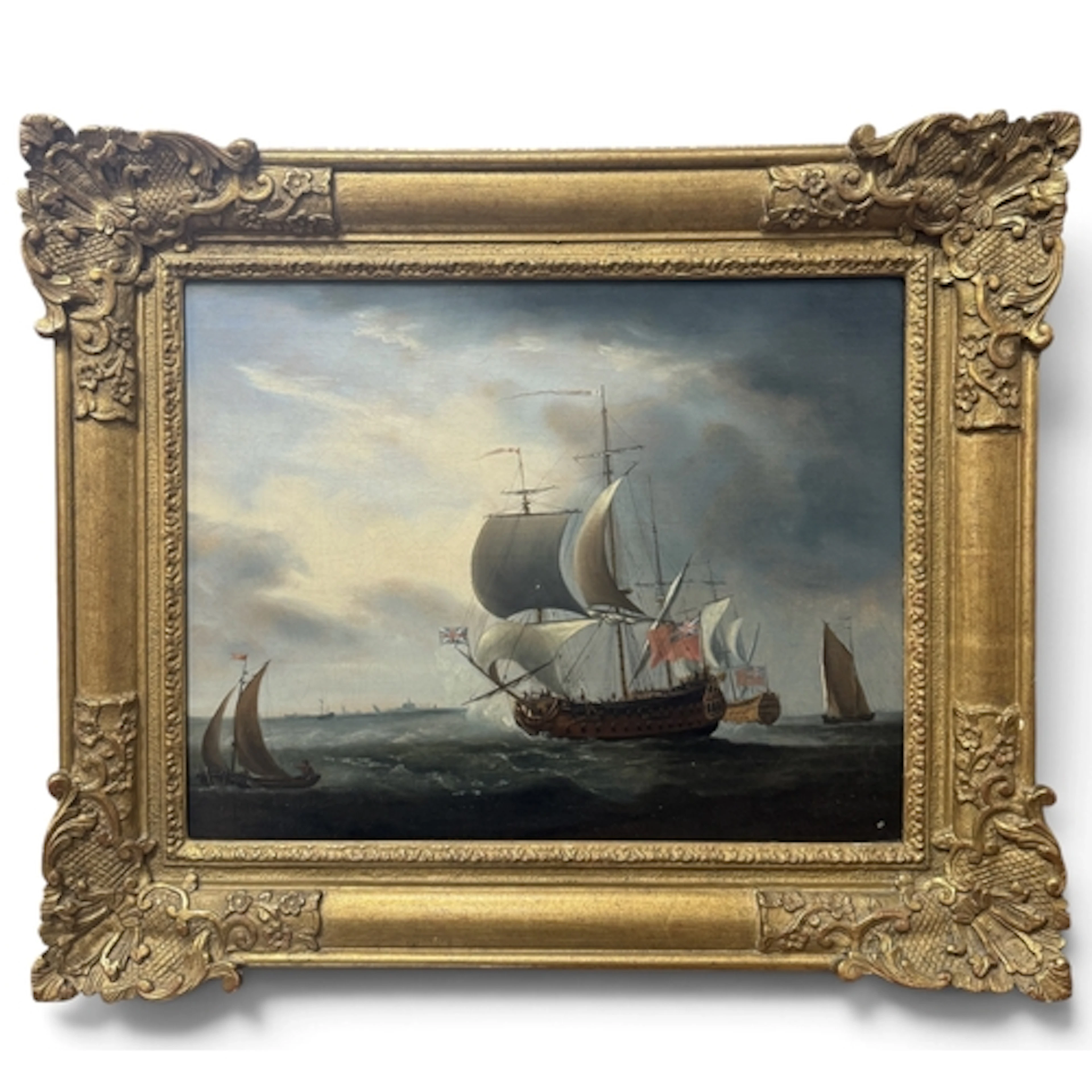 SCHOOL OF CHARLES BROOKING (BRITISH 1723-1759): MARITIME NAV...