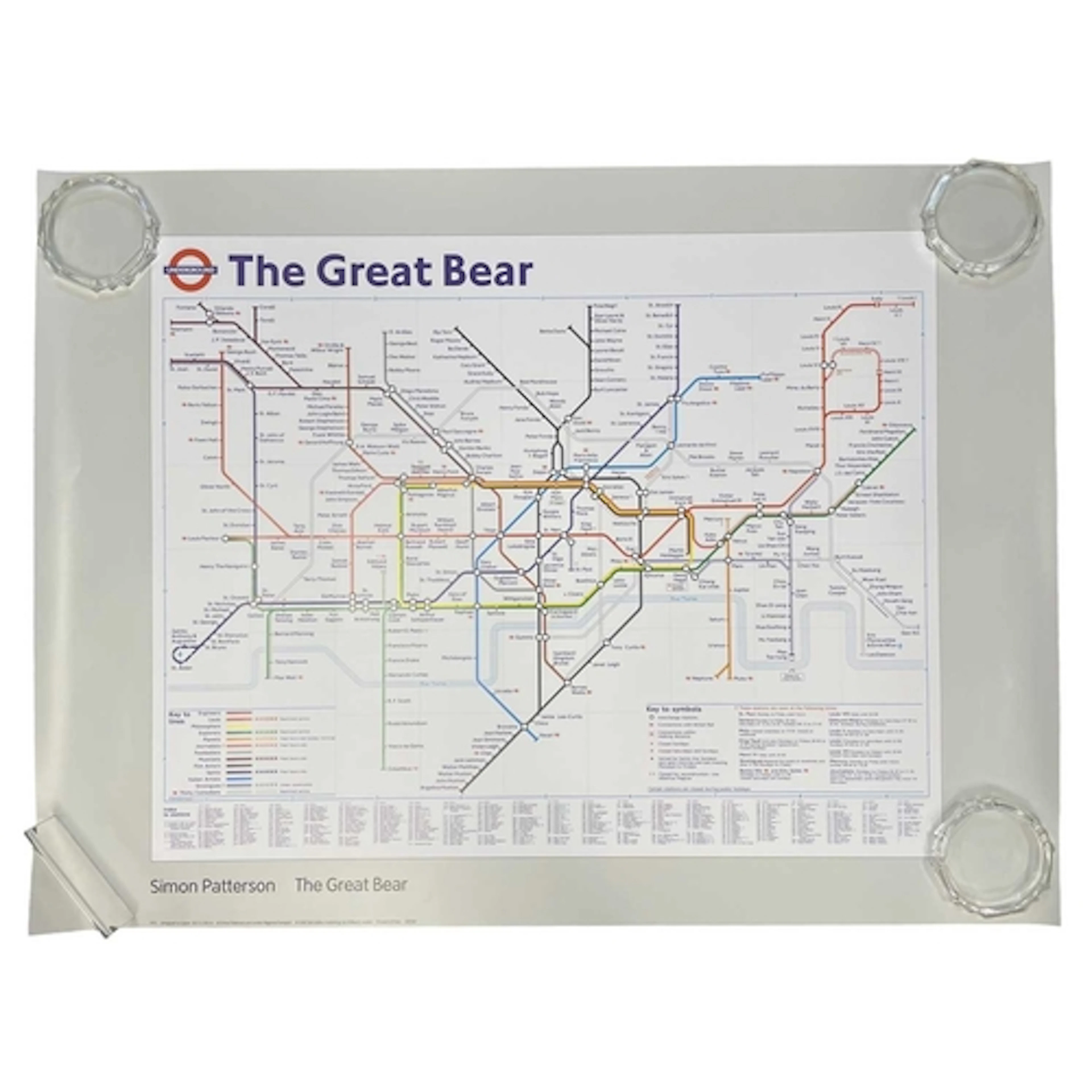 After Simon Patterson (British, b.1967) - The Great Bear, in...