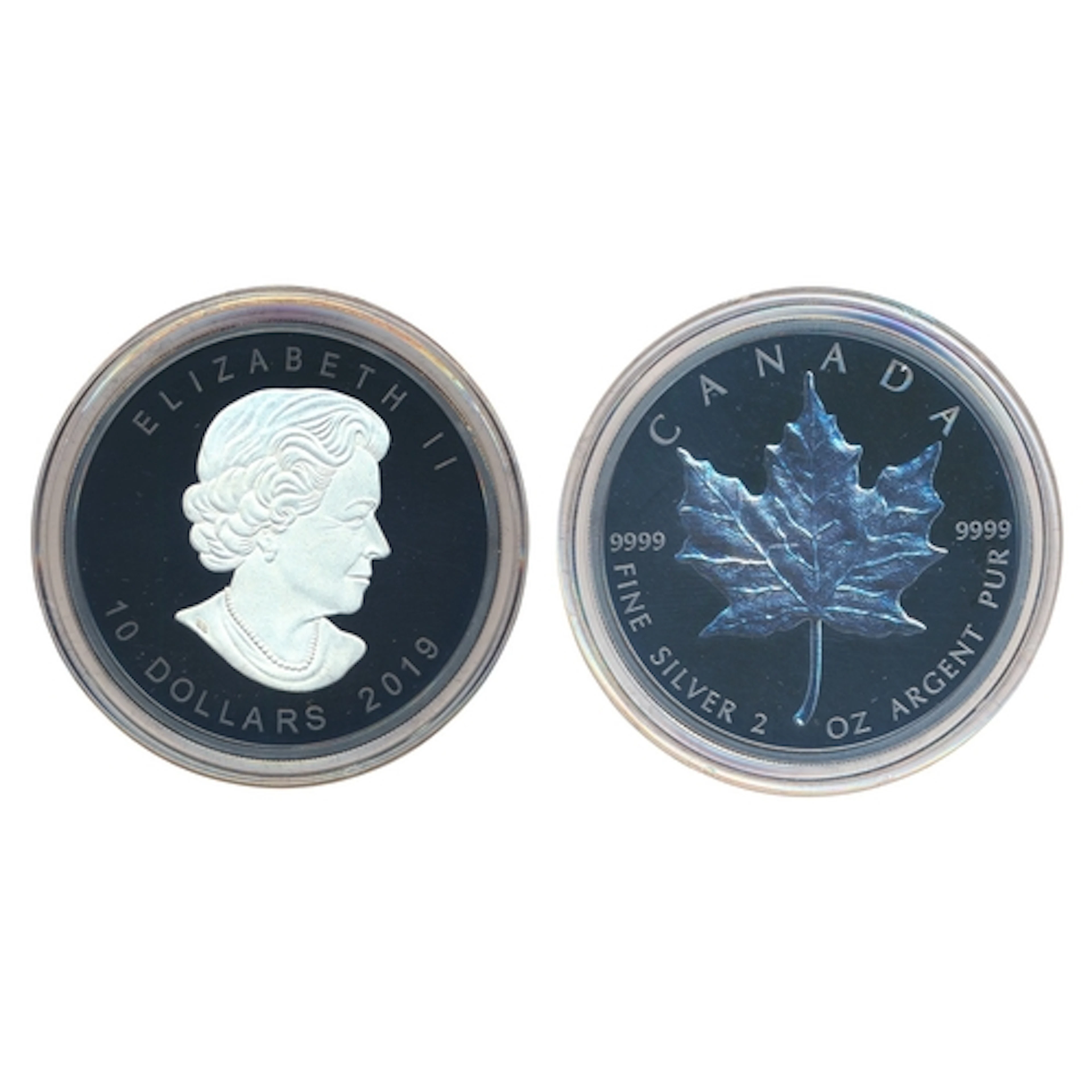Canada. 2019 $10 2oz matte boxed proof FDC. (Y)