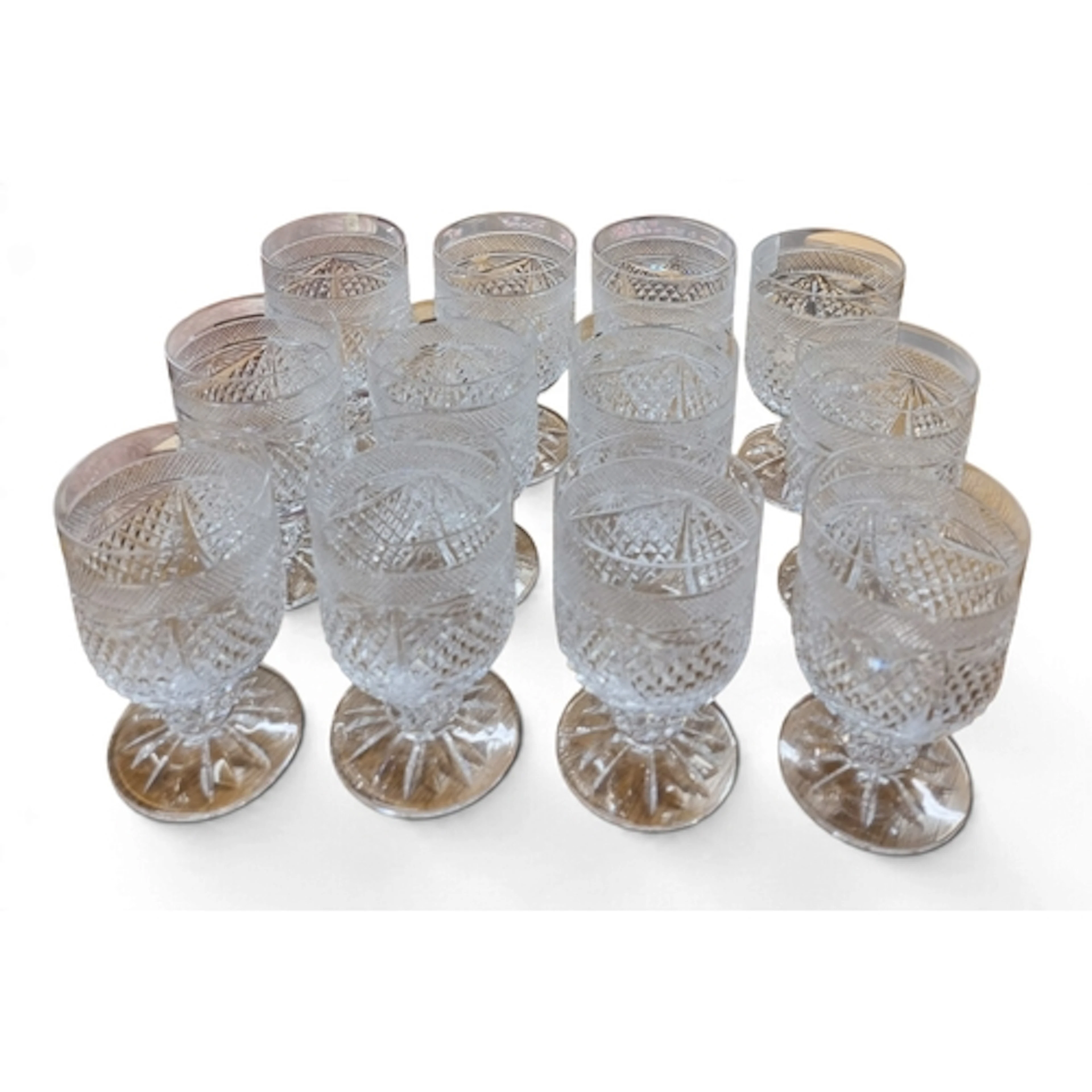 A good suite of Crystal Glasses.