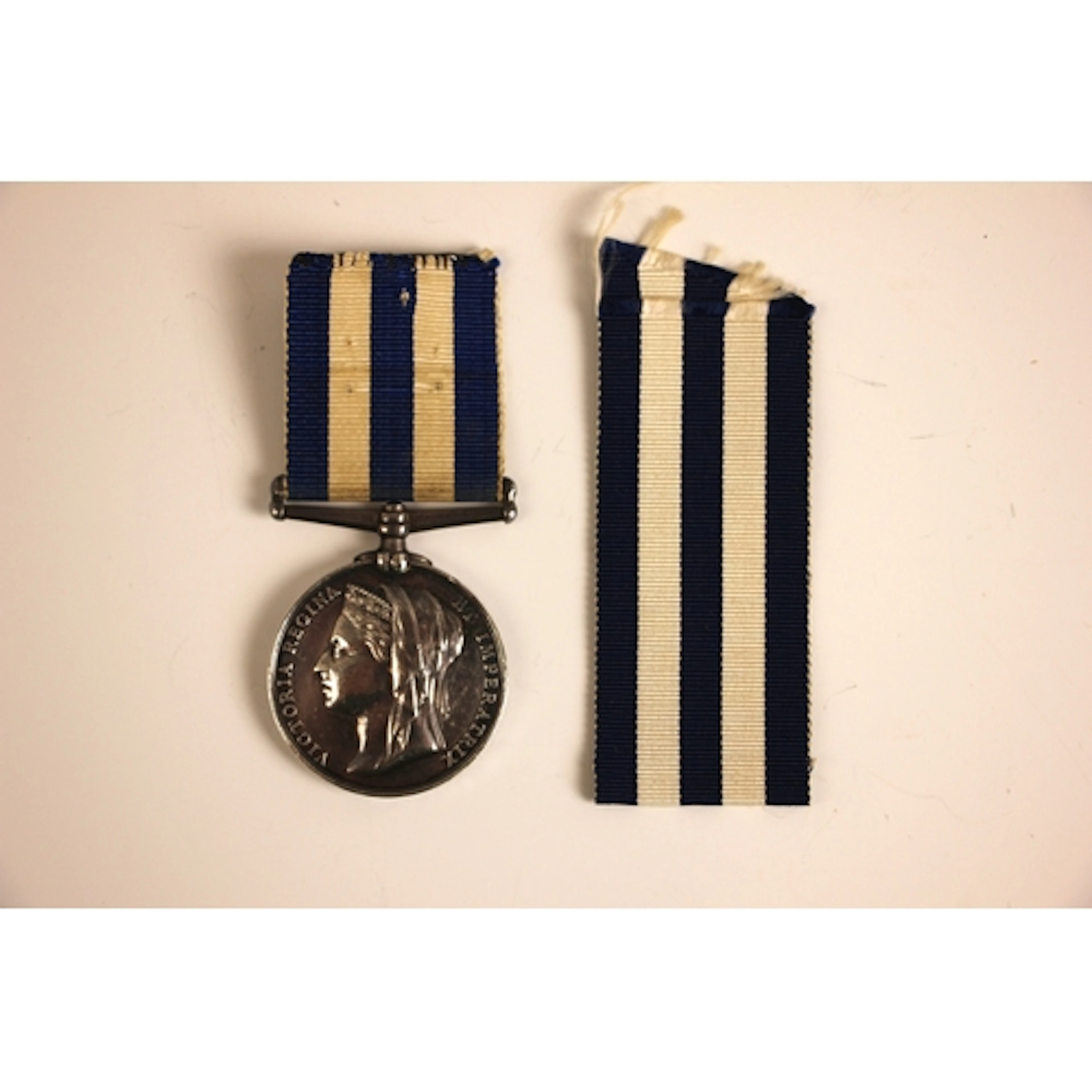 ANGLO-EGYPTIAN WAR INTEREST: A Royal Navy Egypt Medal 1882-8...