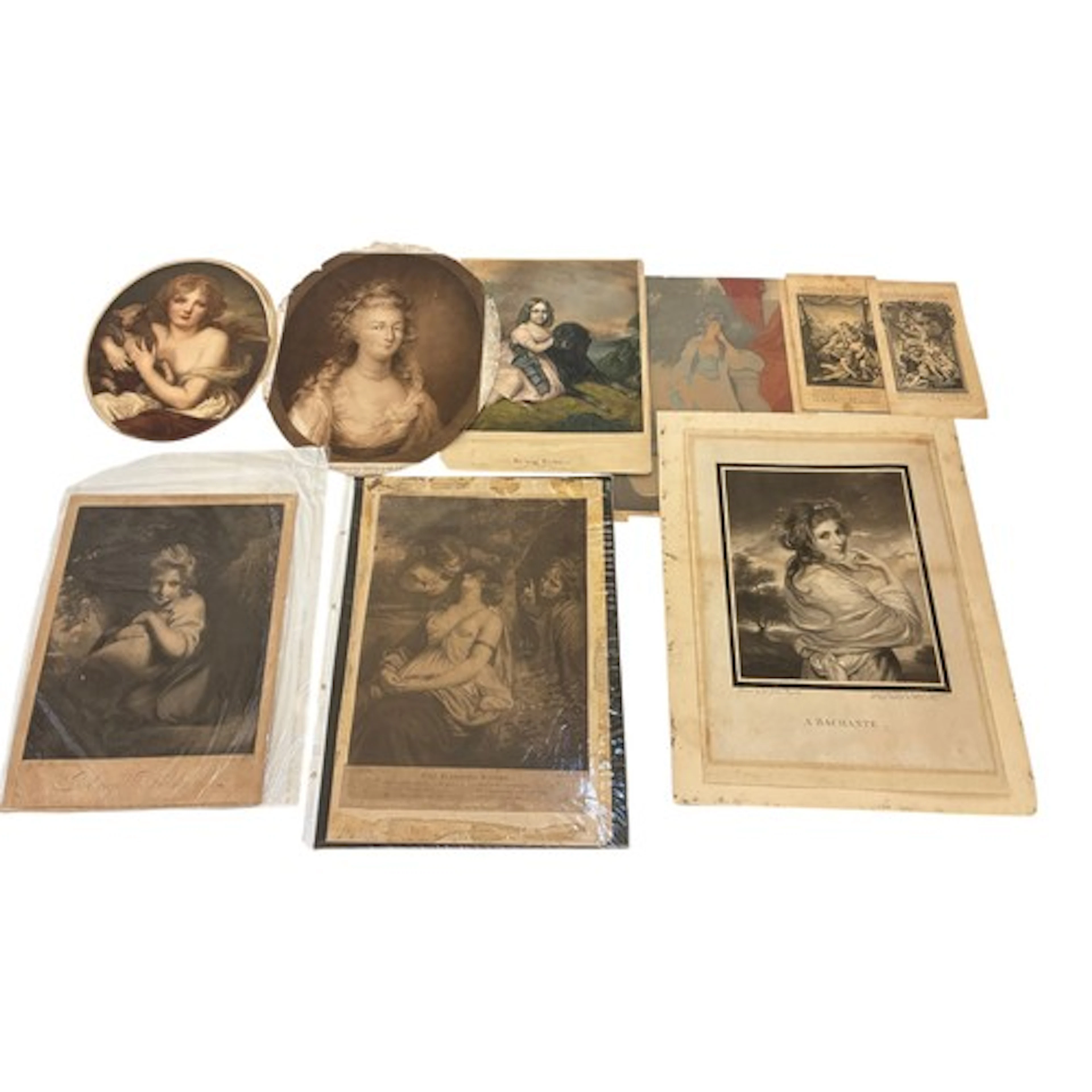 A collection of mezzotints and engravings: Judkins after Jos...
