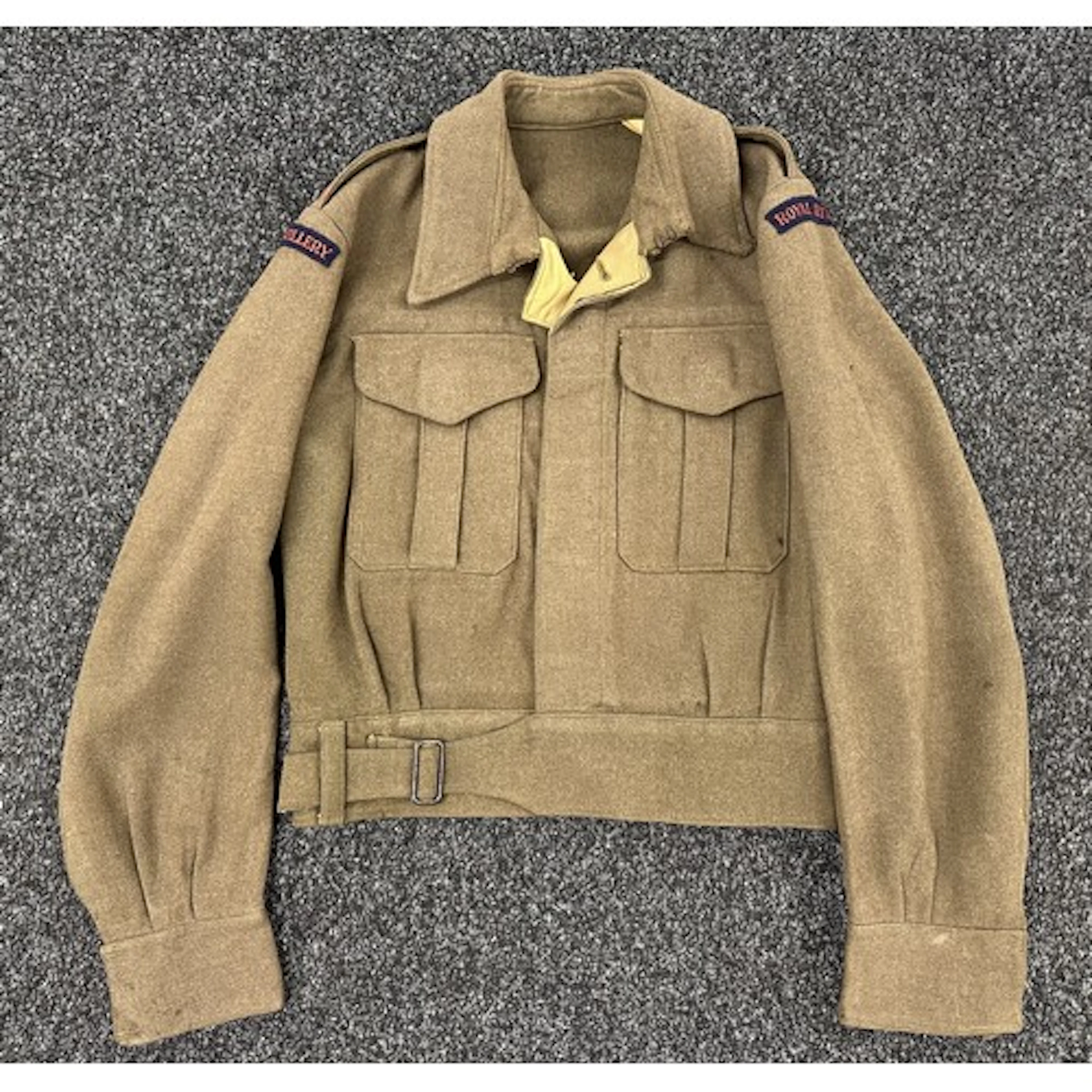 WW2 British Military Cross Winners Battledress Blouse. India...