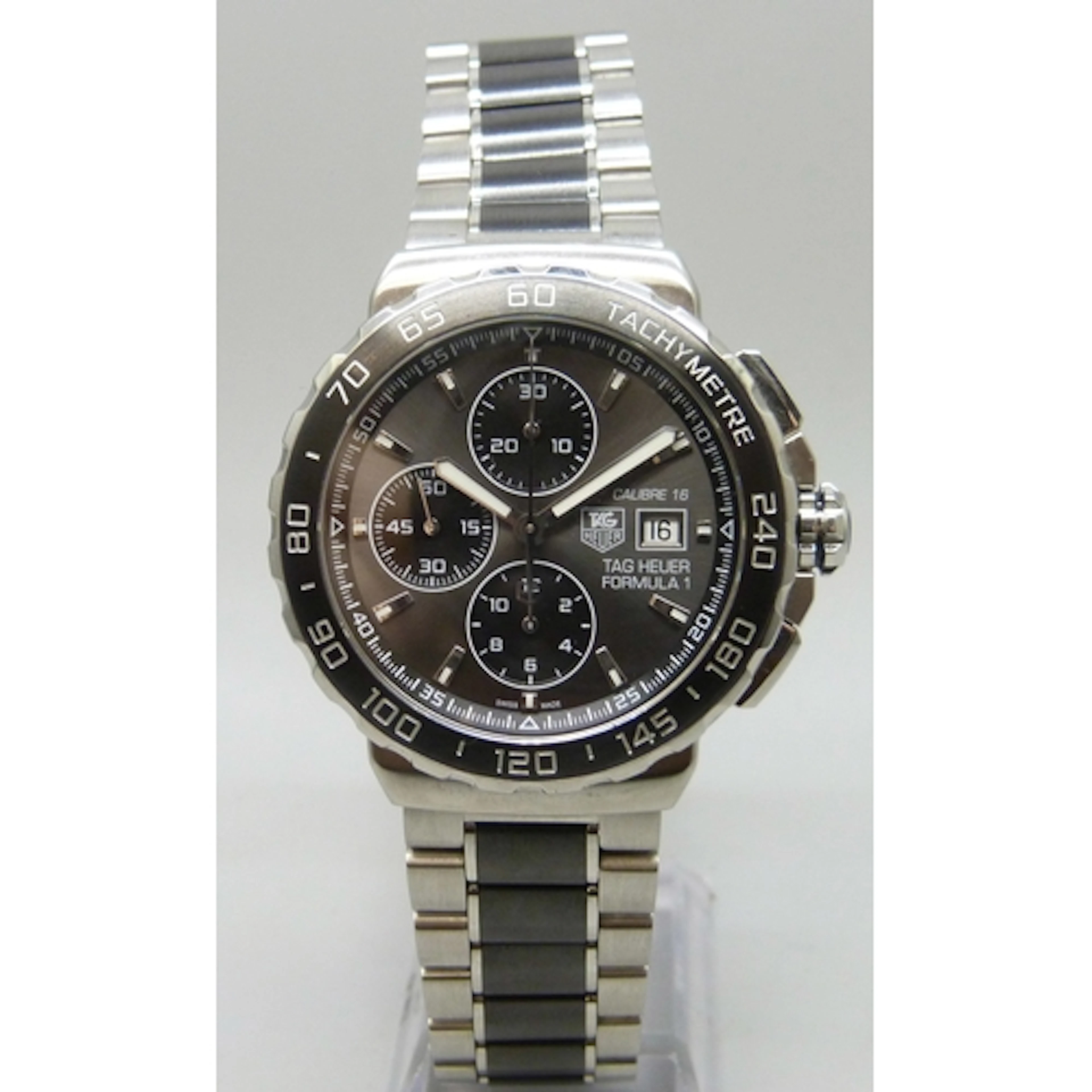 A Tag Heuer Formula 1 calibre 16 Chronograph wristwatch with...