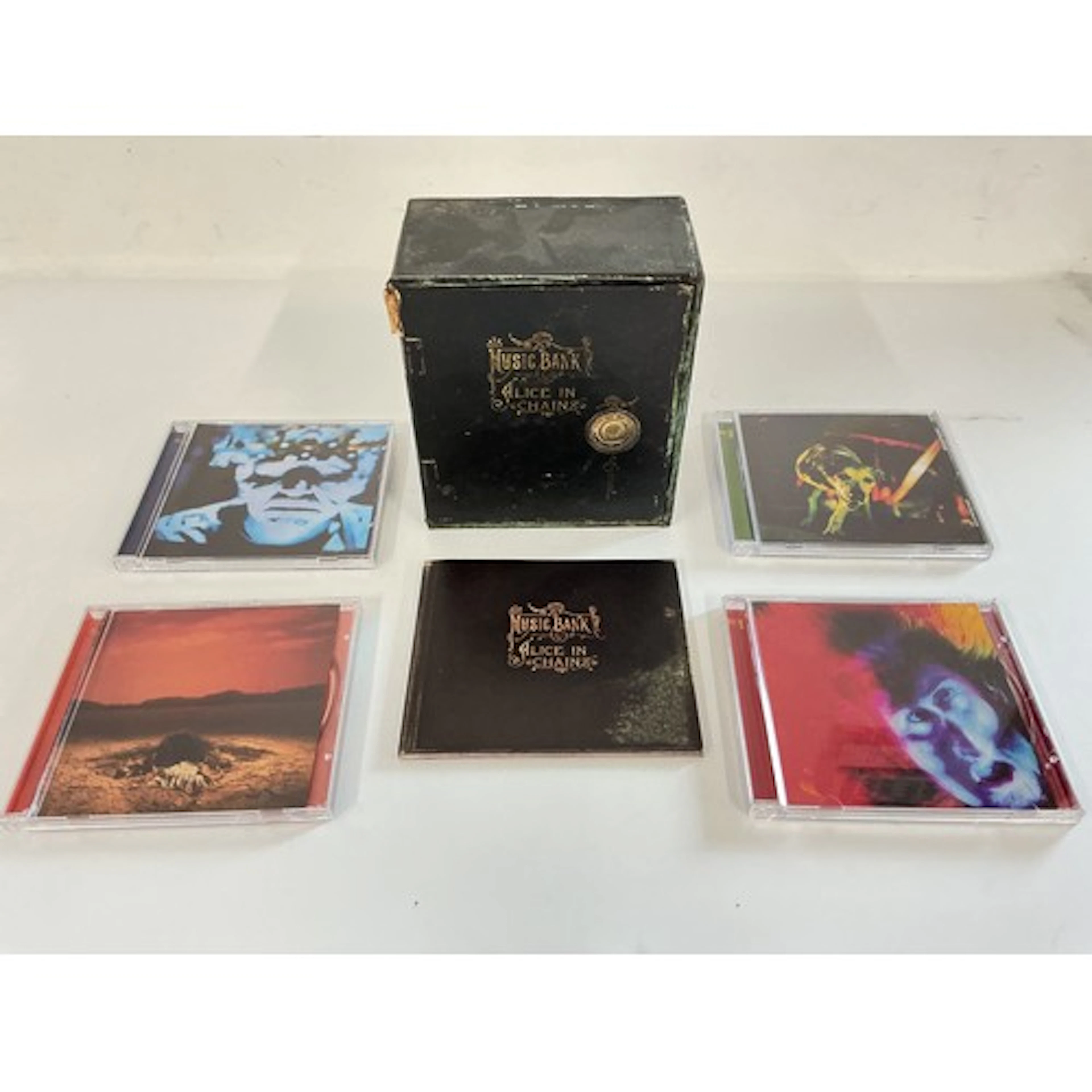An Alice In Chains ‘Music Bank’ 4CD box set.