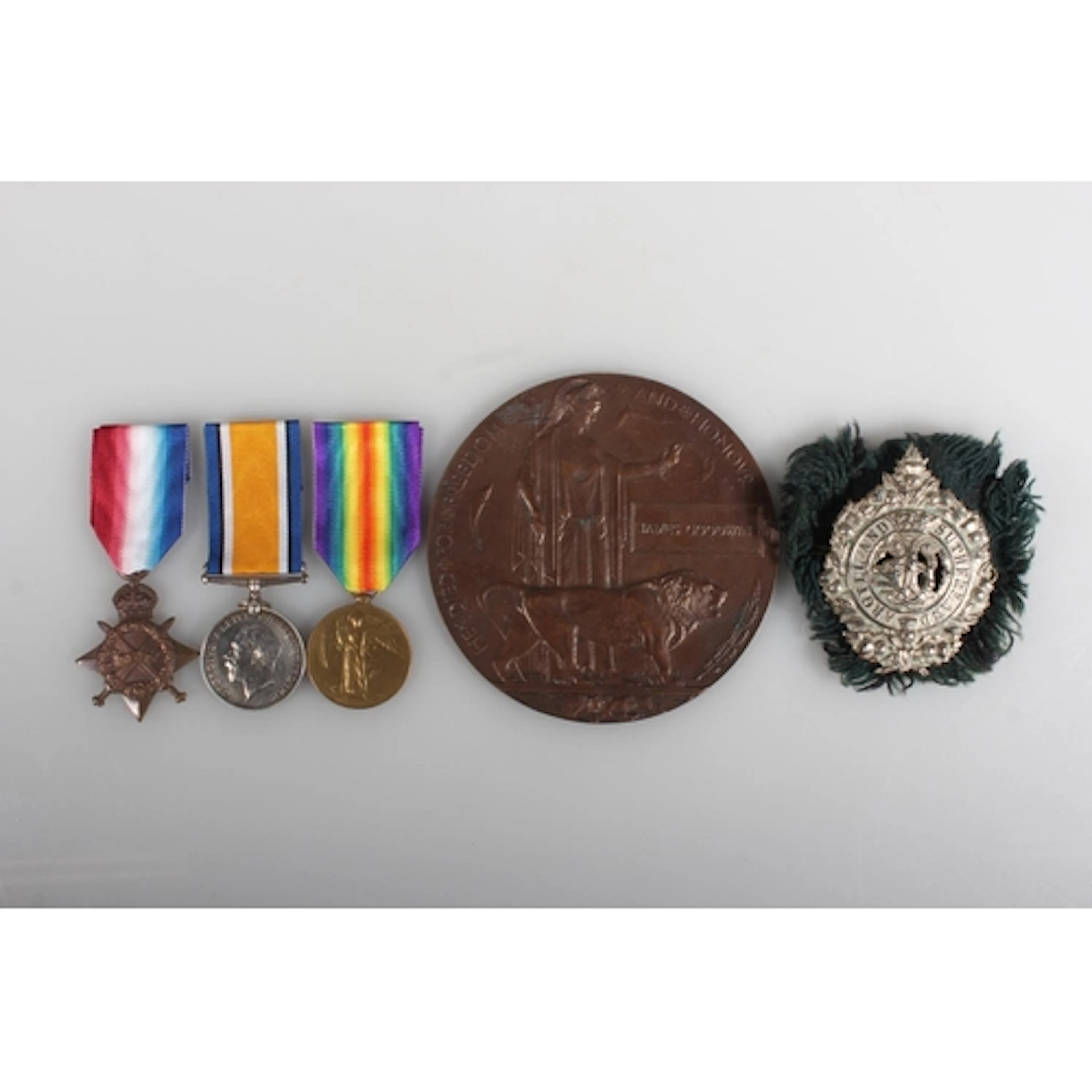 Medals of 3088 Lance Corporal James Goodwin of the 1st'6th B...