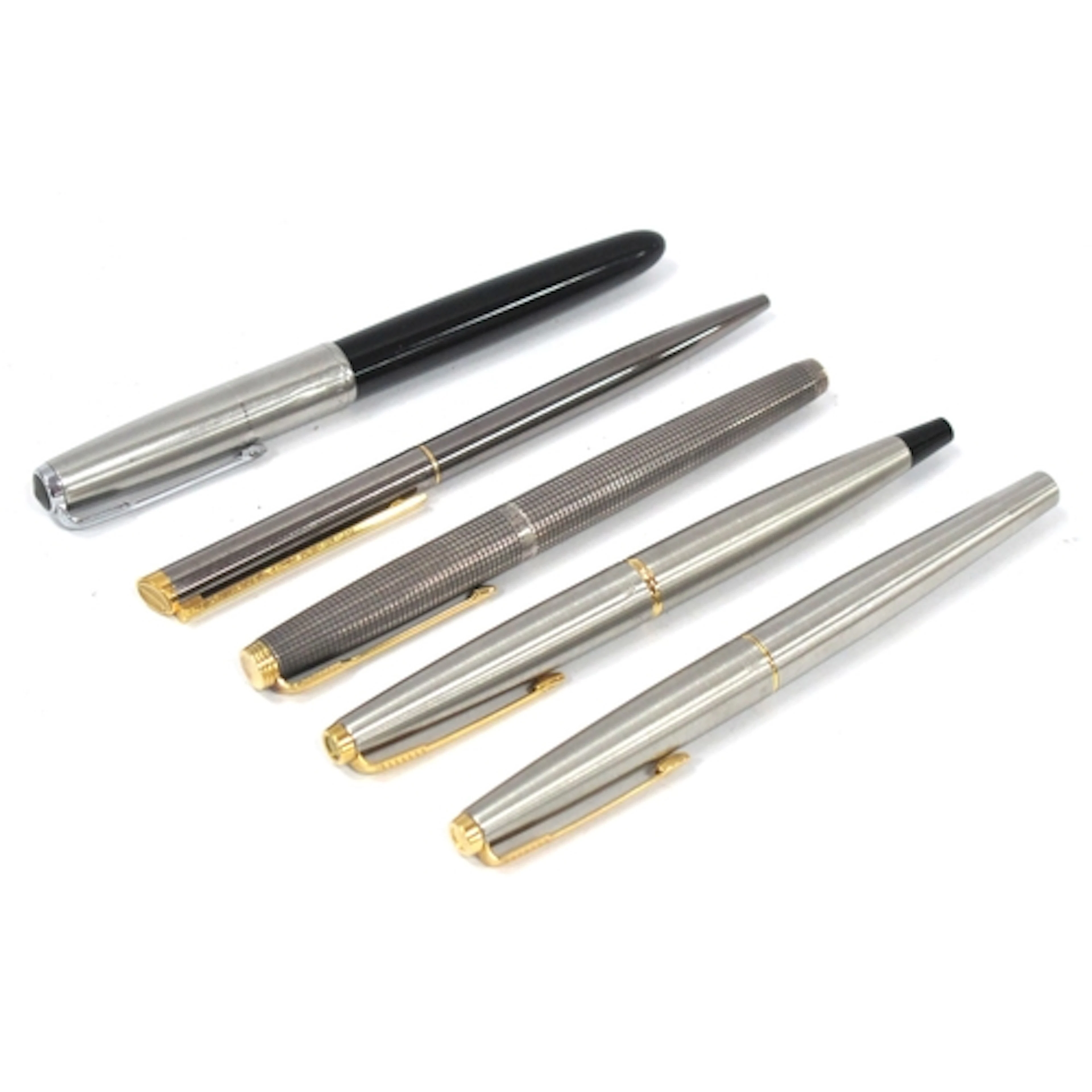 Parker Cisele Sterling Silver Fountain Pen with a 14k nib, t...