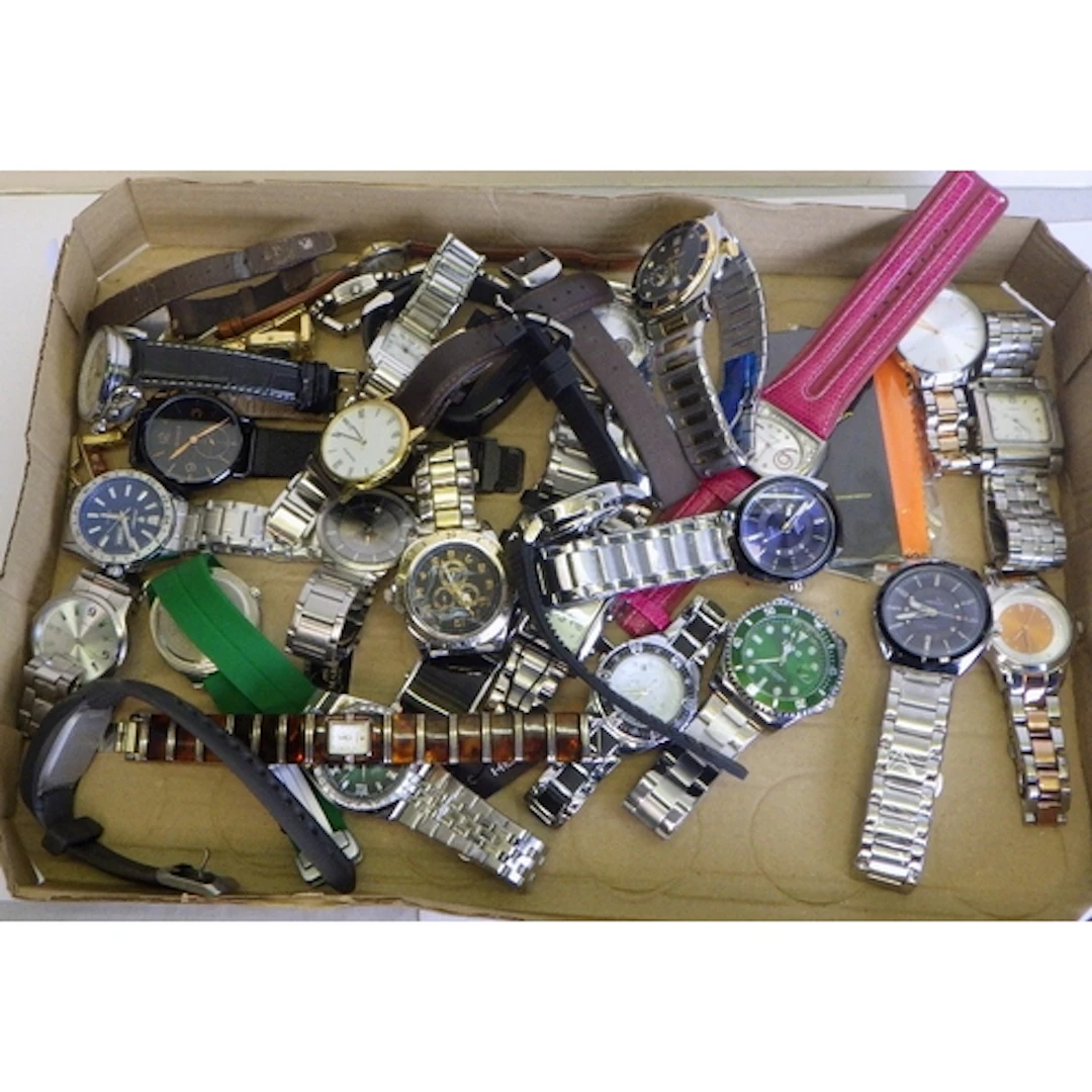 A qty of wristwatches