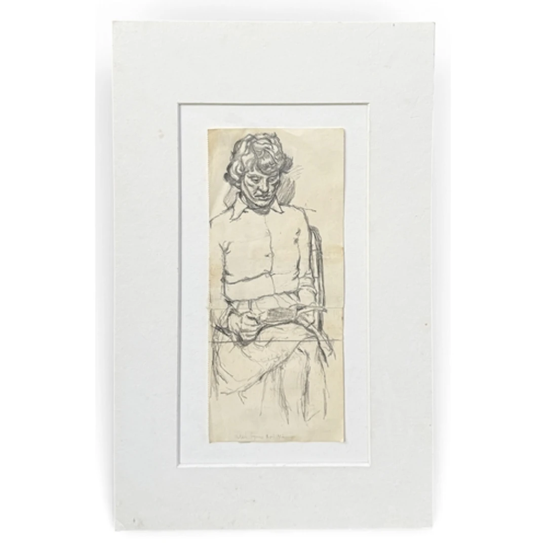 PATRICK SYMONS (BRITISH, 1925-1993): A PORTRAIT OF ANNE BUCH...