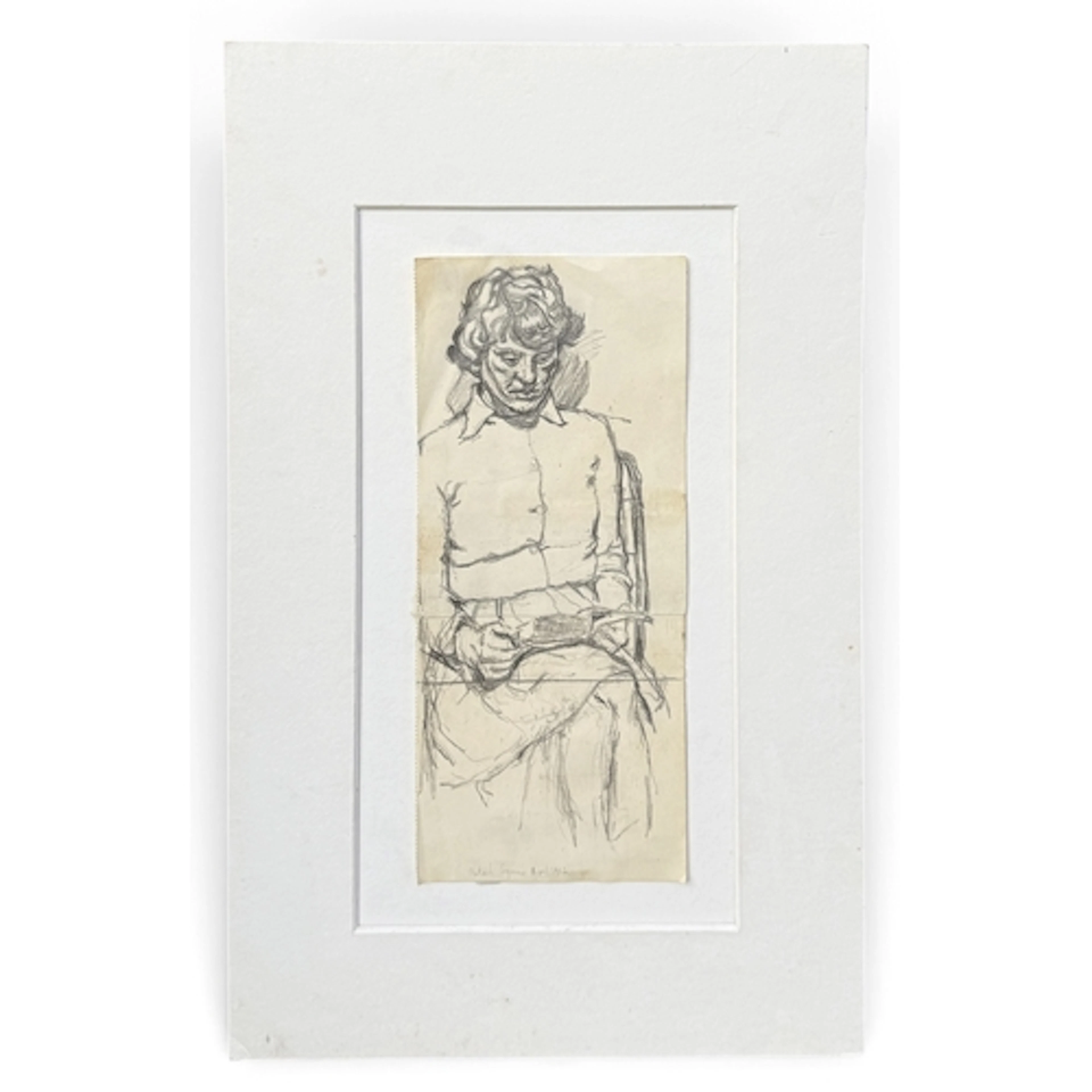 PATRICK SYMONS (BRITISH, 1925-1993): A PORTRAIT OF ANNE BUCH...