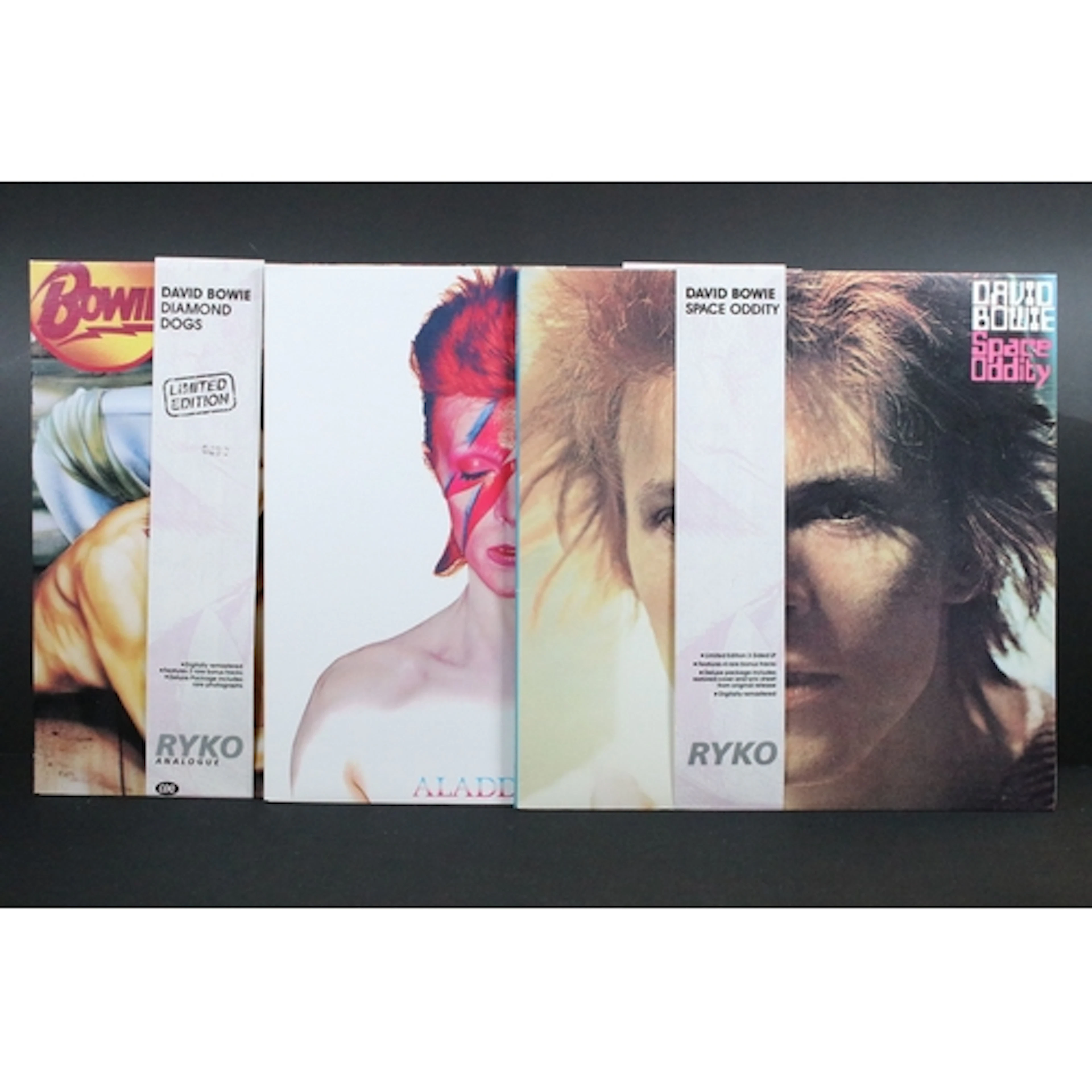 Vinyl - 3 David Bowie LP’s on Ryko Analogue to include: Spac...