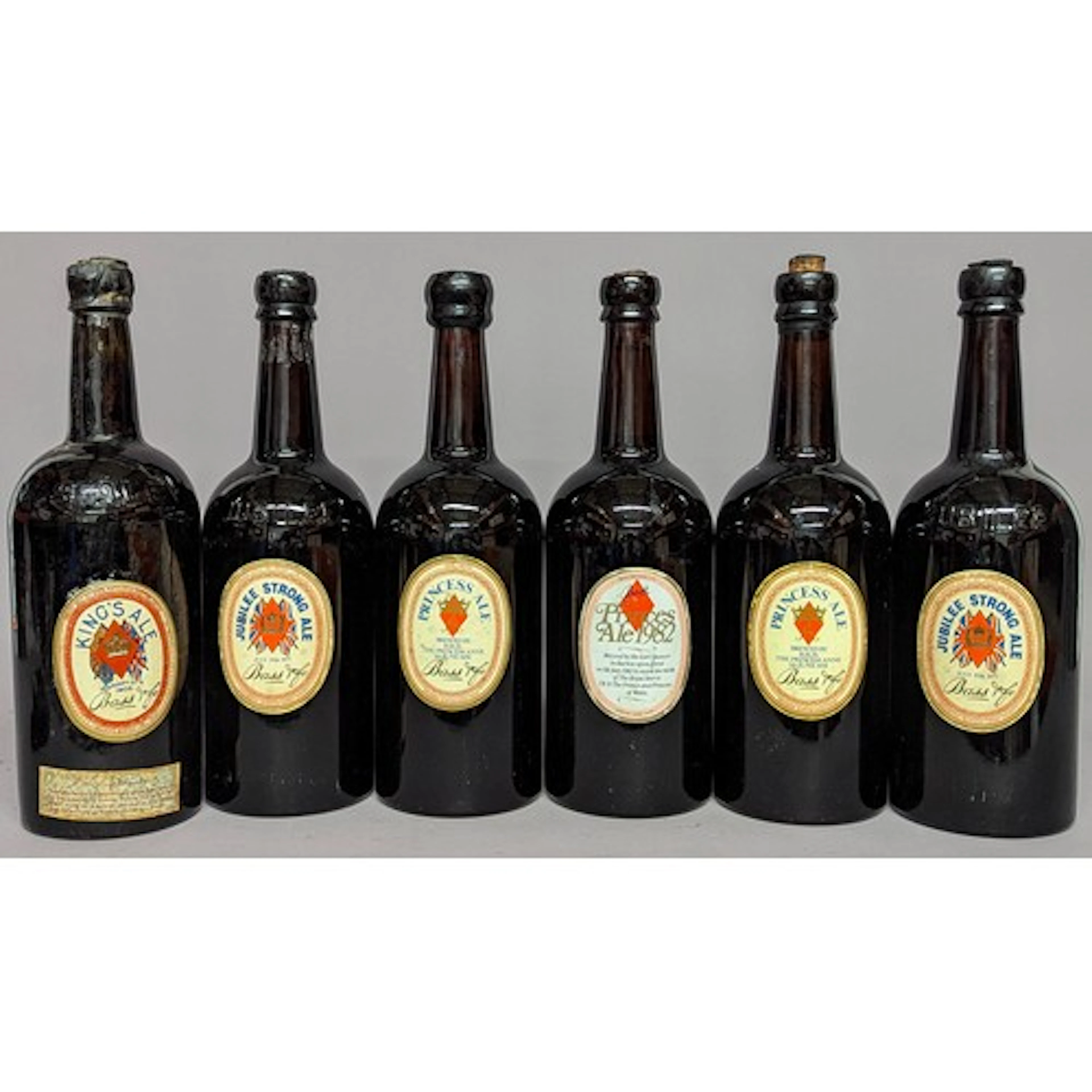 Advertising - Breweriana - a labelled quart sized beer bottl...