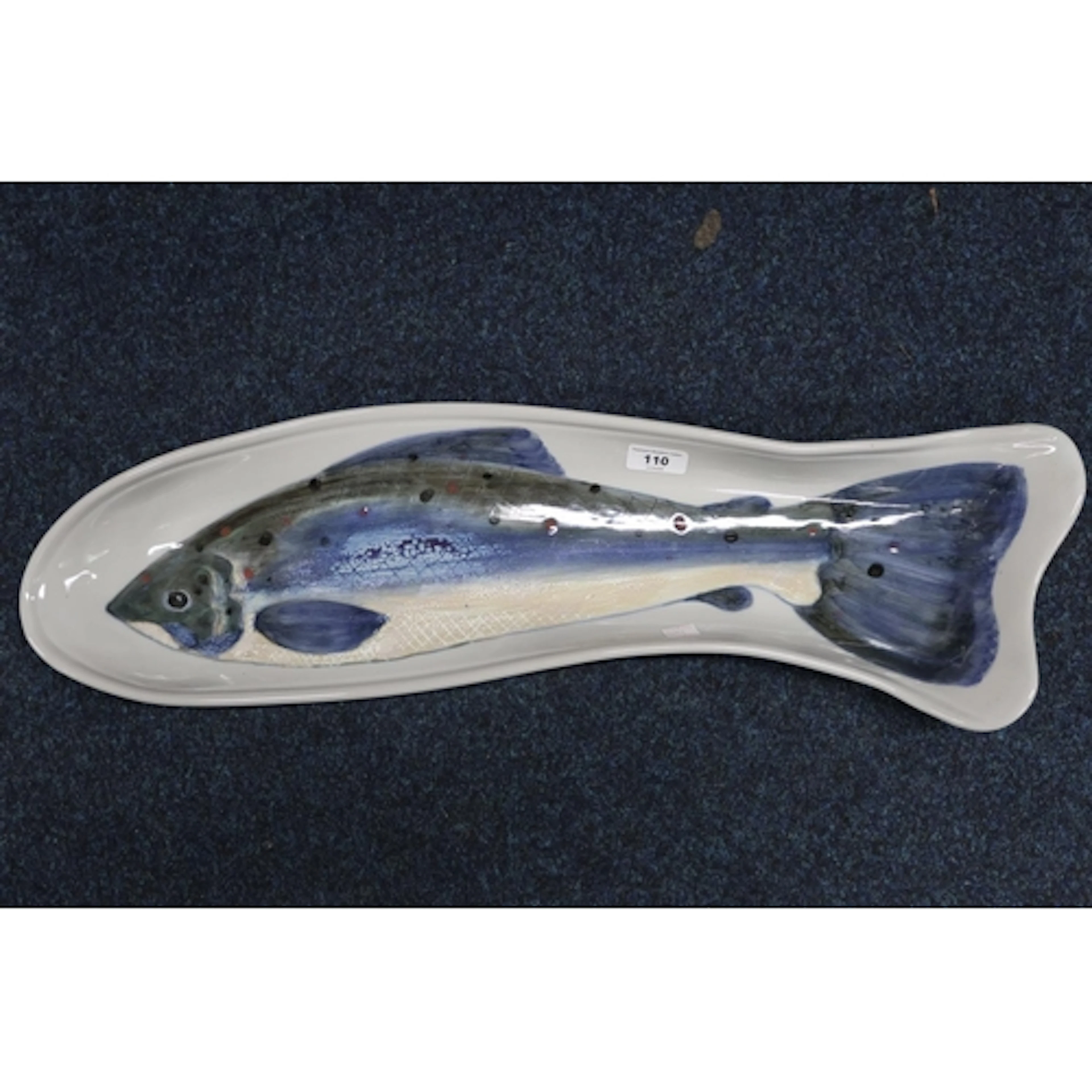 Highland Stoneware fish dish.