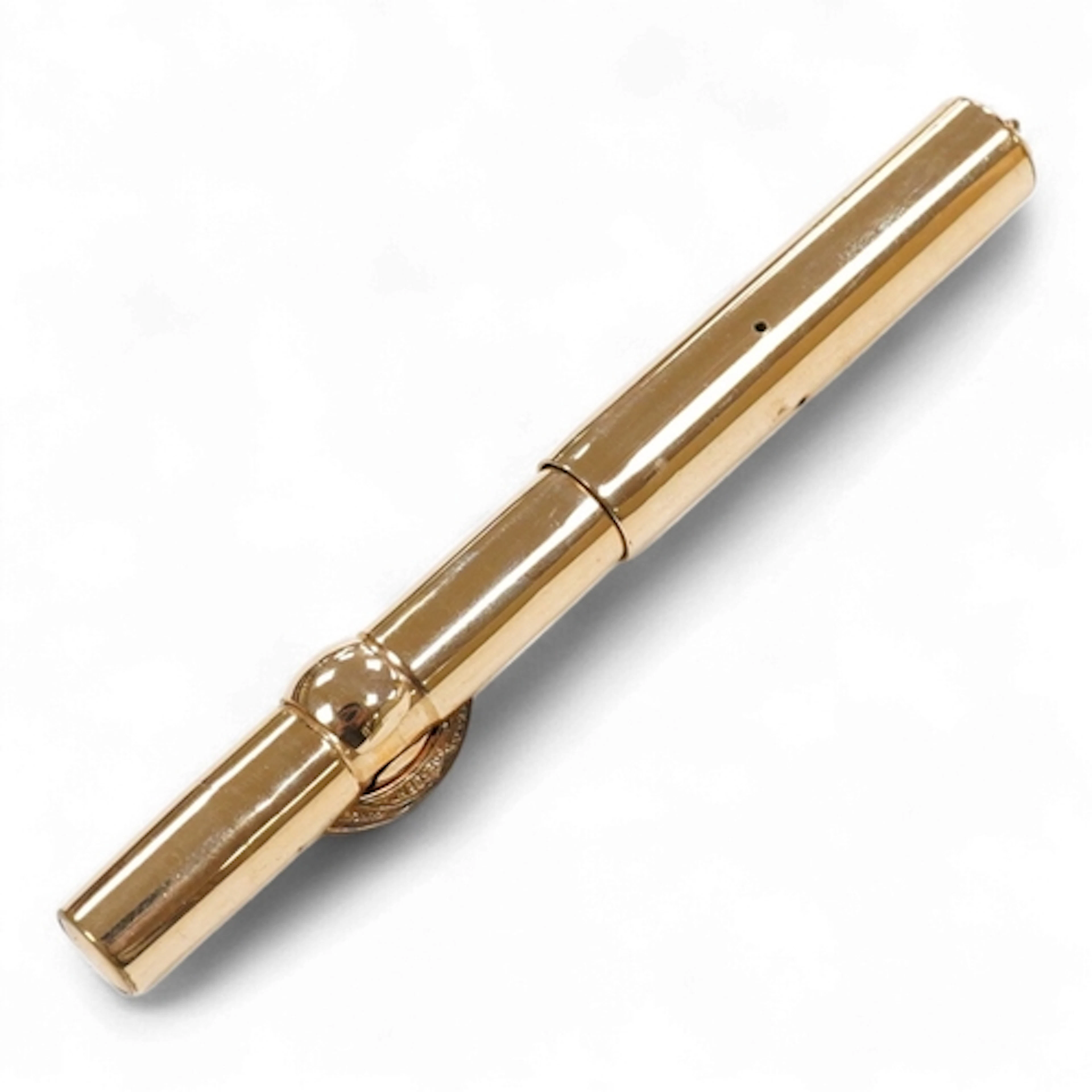 A Conklin gold filled crescent filler with Conklin No. 3 Tol...