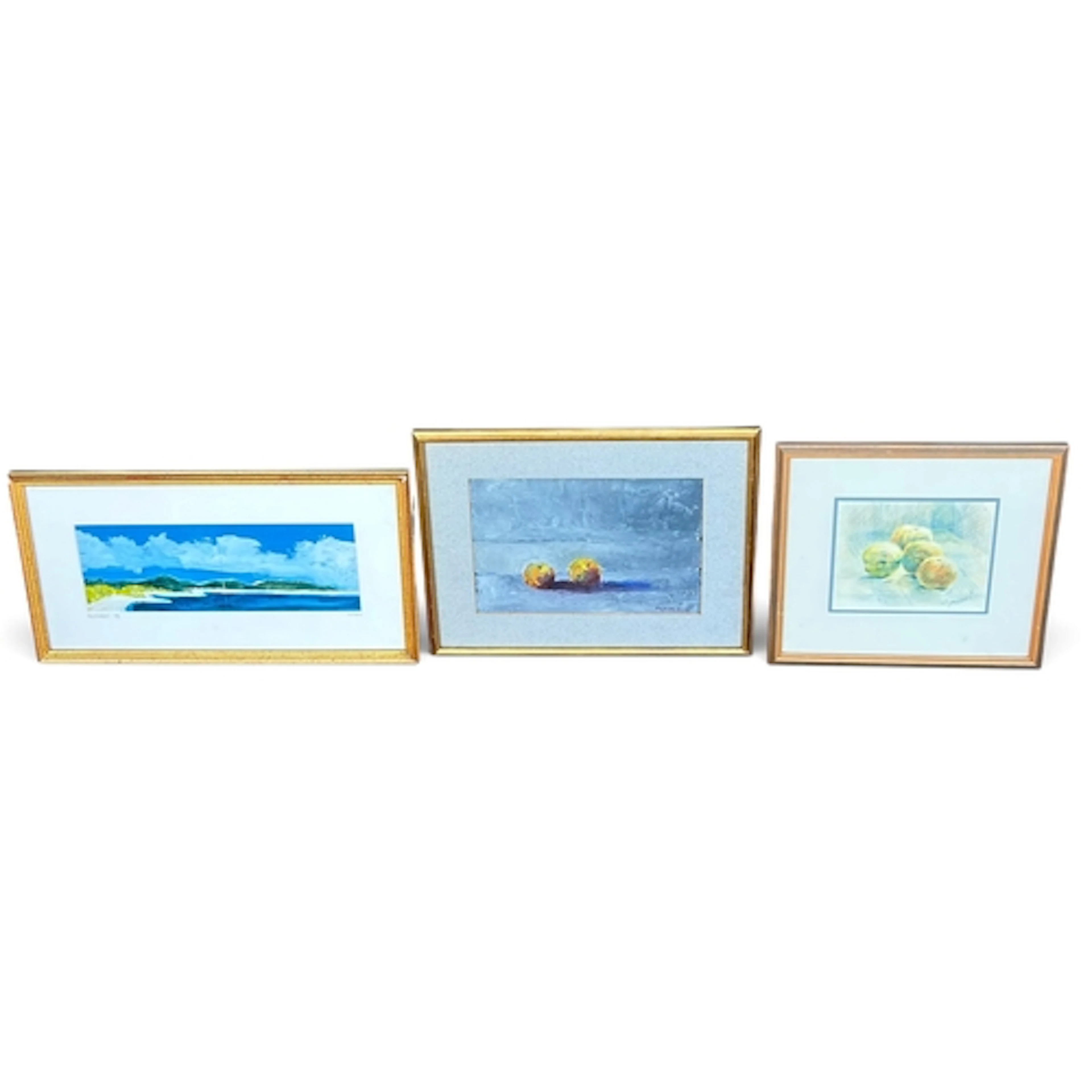 JULIAN PALTENGHI (BRITISH, 1955–2025): THREE PAINTINGS SET T...