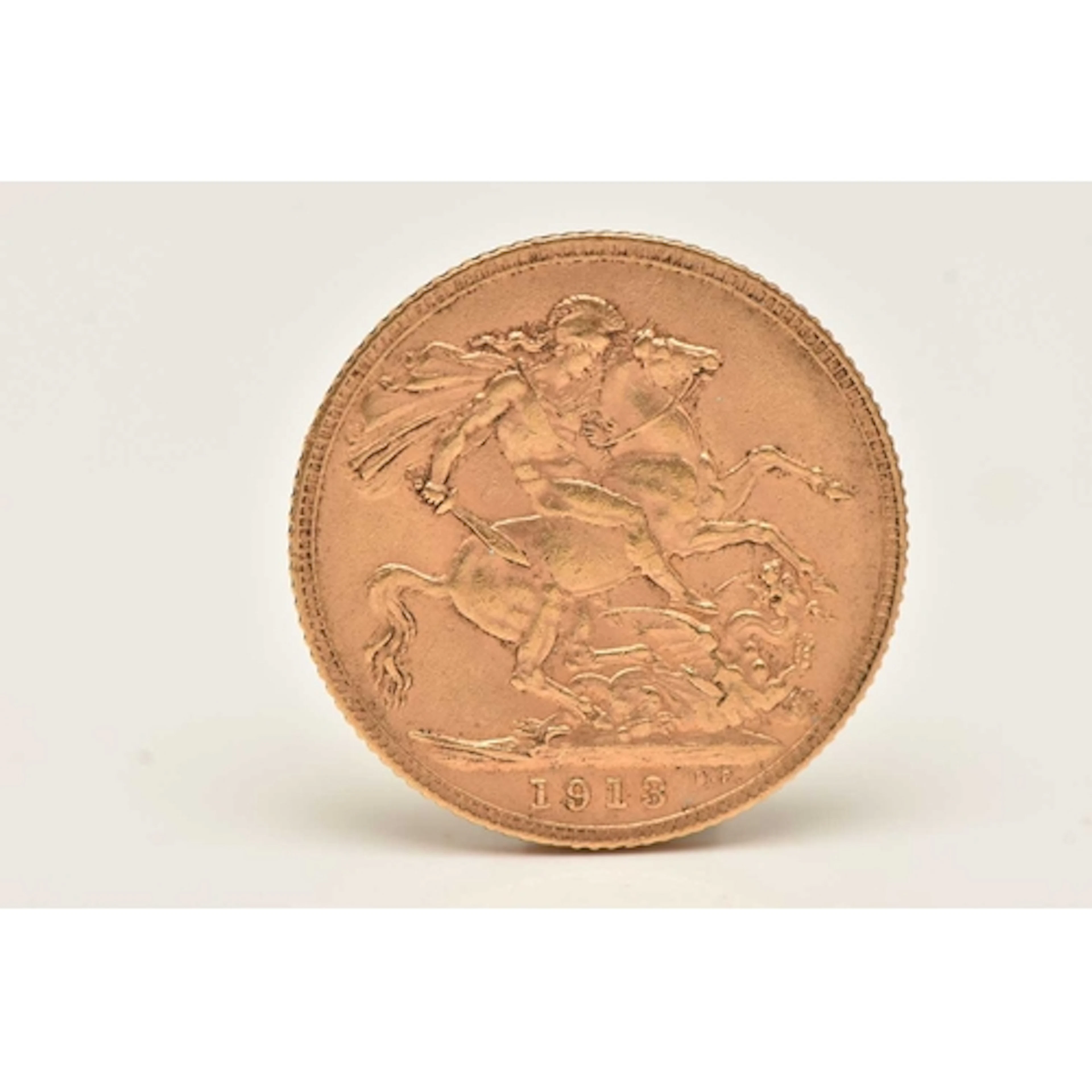 A GEORGE V FULL GOLD SOVEREIGN, dated 1913, approximate diam...