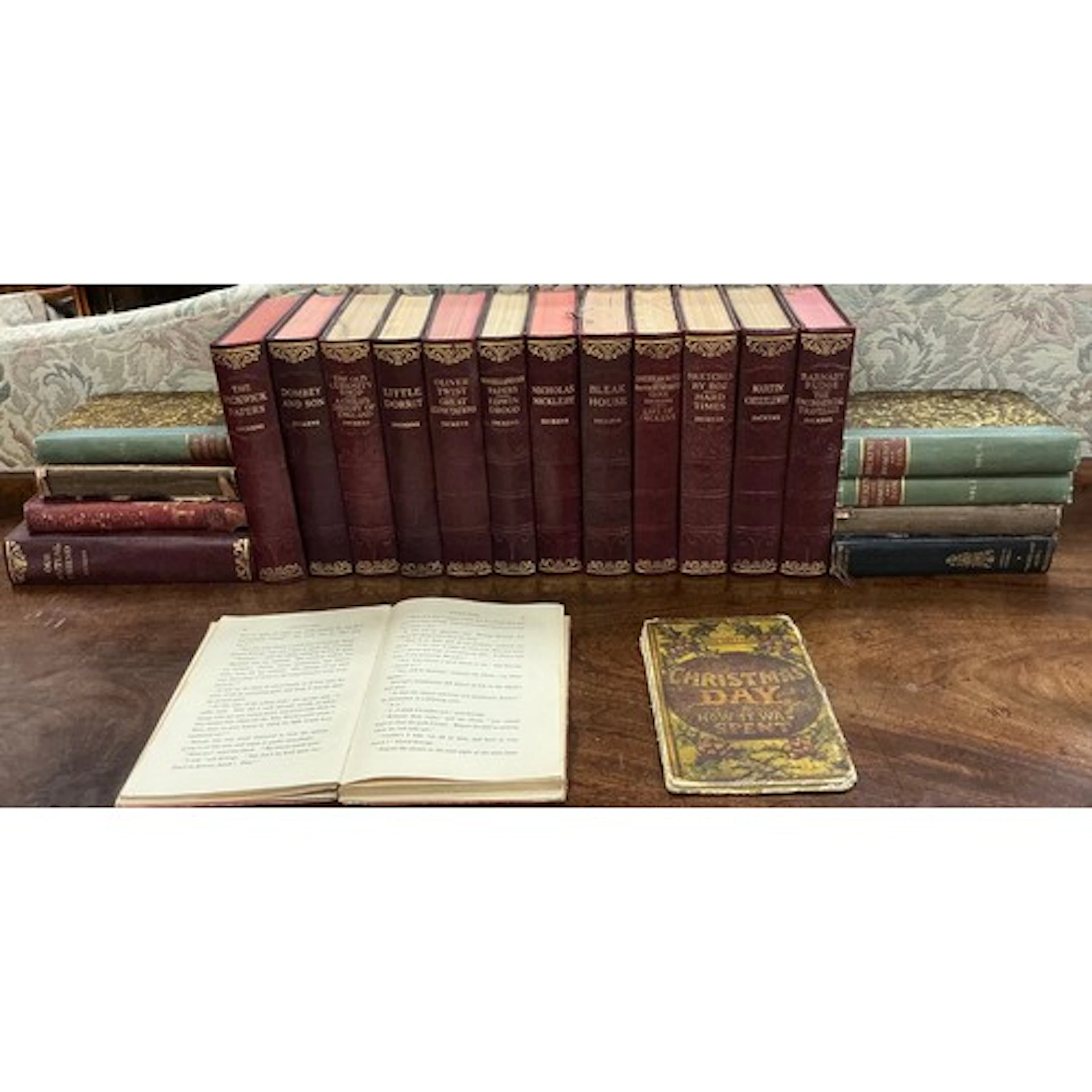 Books - Charles Dickens, 13 volumes published by Hazel Watso...