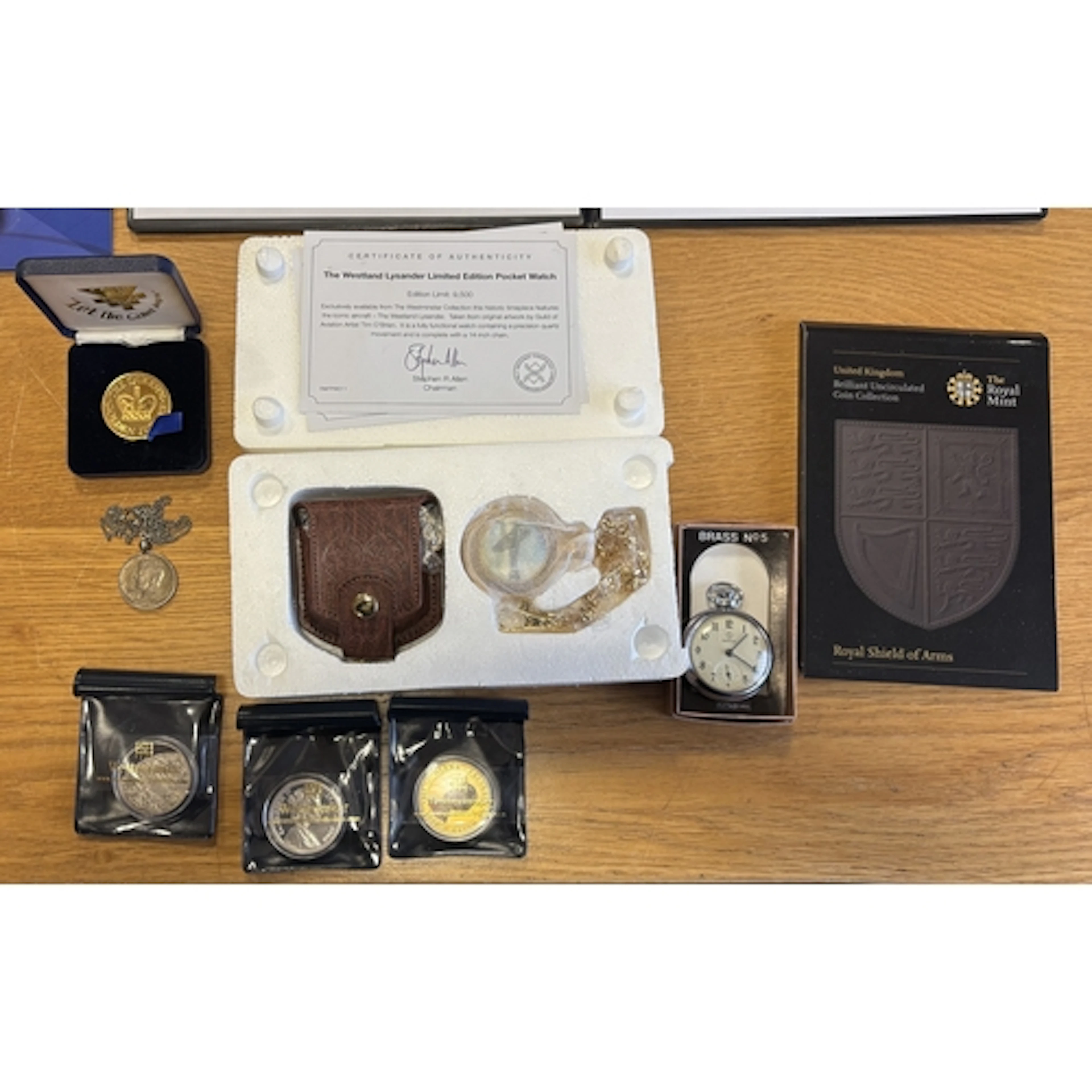 Collection of mostly commemorative issues, including silver ...