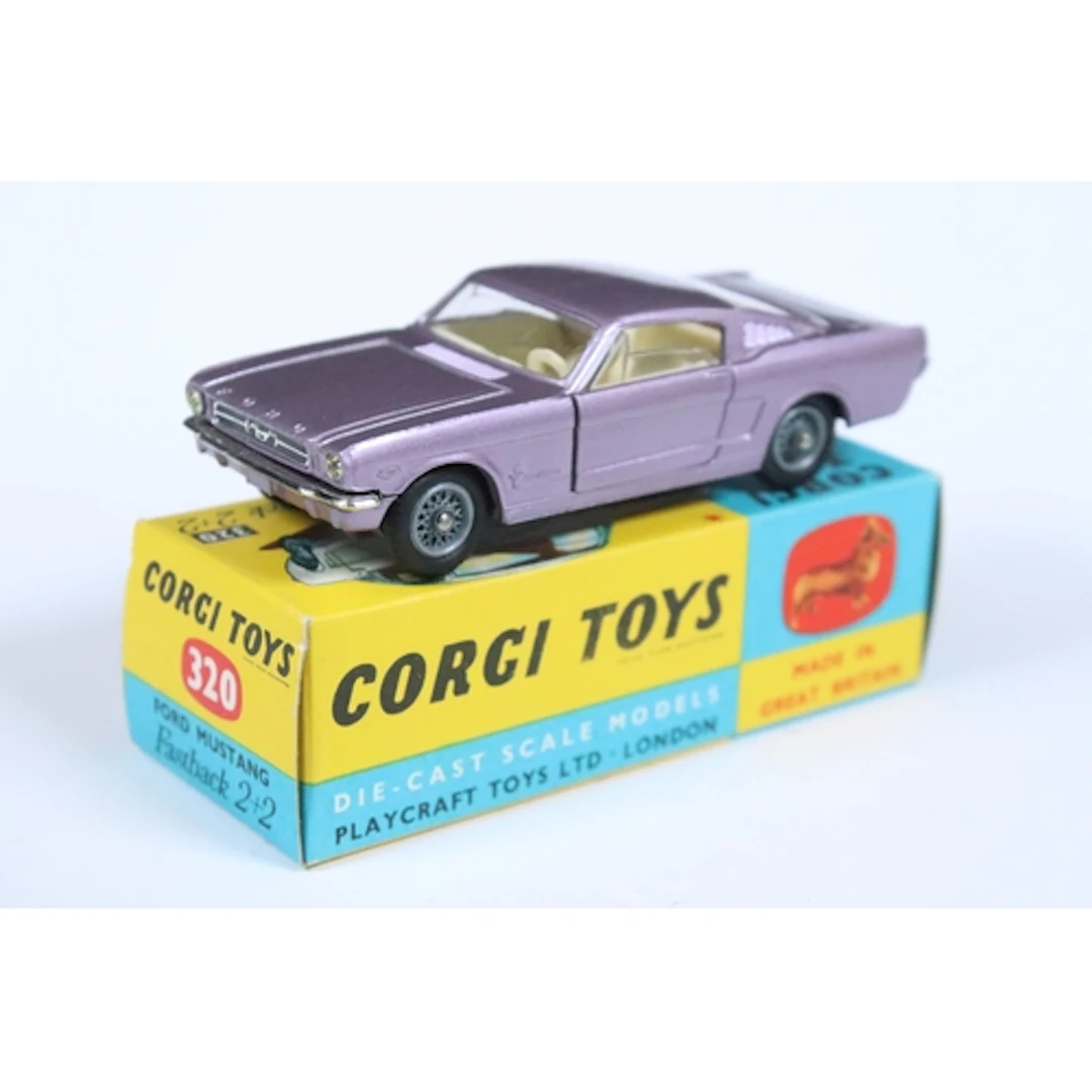 Boxed Corgi 320 Ford Mustang Fastback 2+2 diecast models in ...