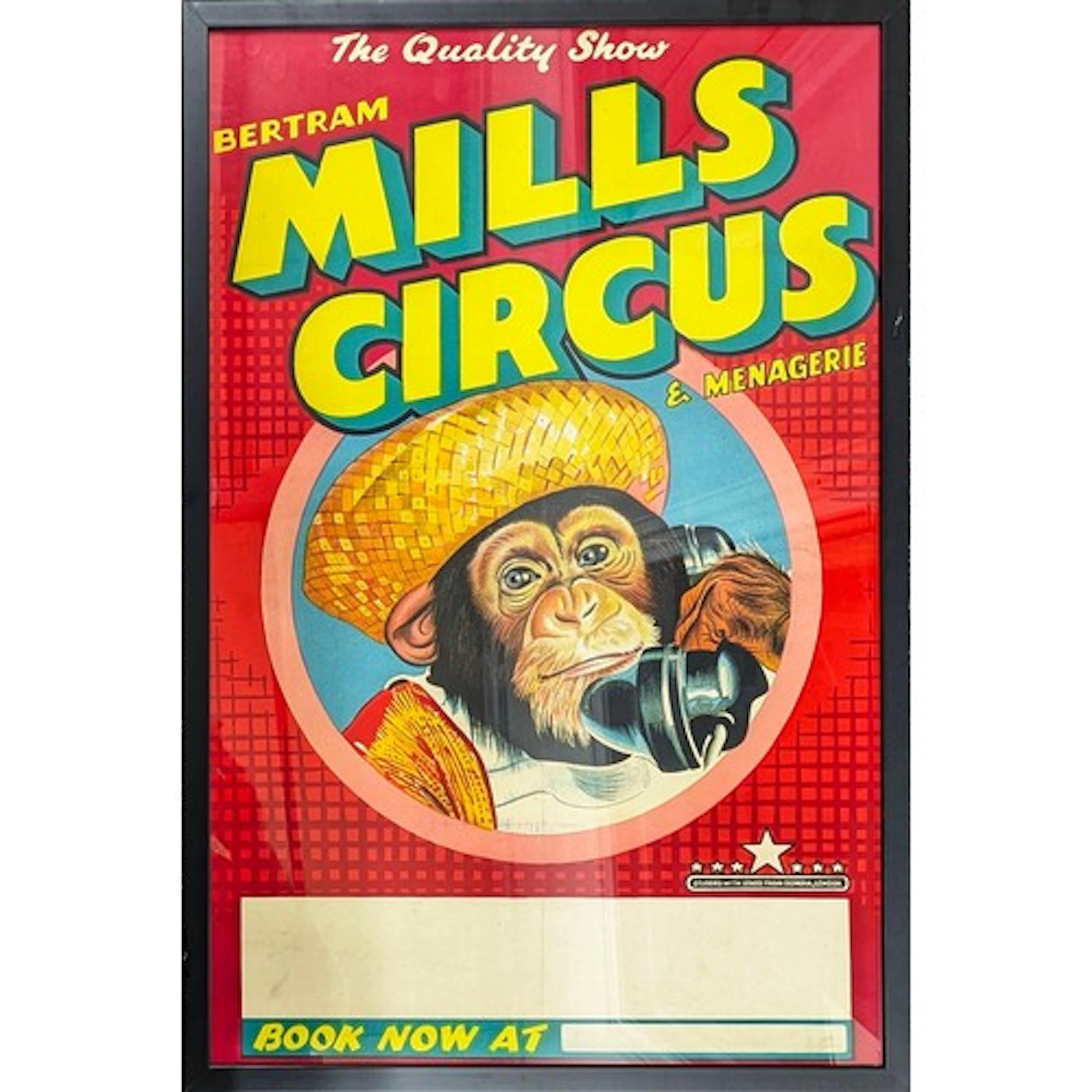 Circus & Fairground - a mid-20th century pictorial poster, ...