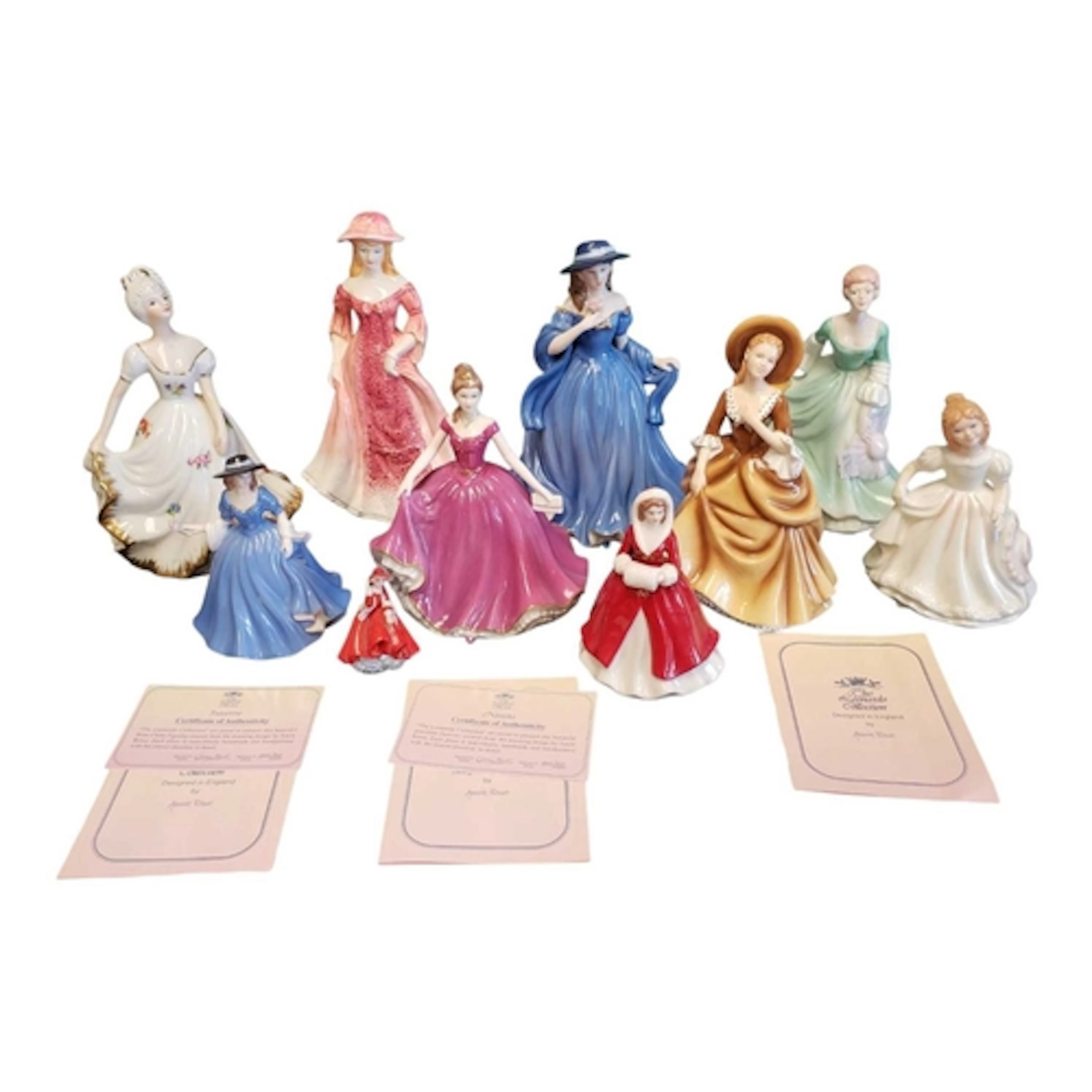 Collection of Leonardo, Royal Doulton, etc late 20th century...