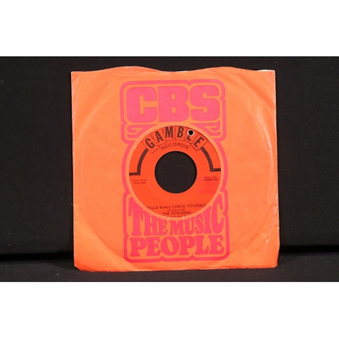 Vinyl - The Intruders – (You'd Better) Check Yourself / It M...