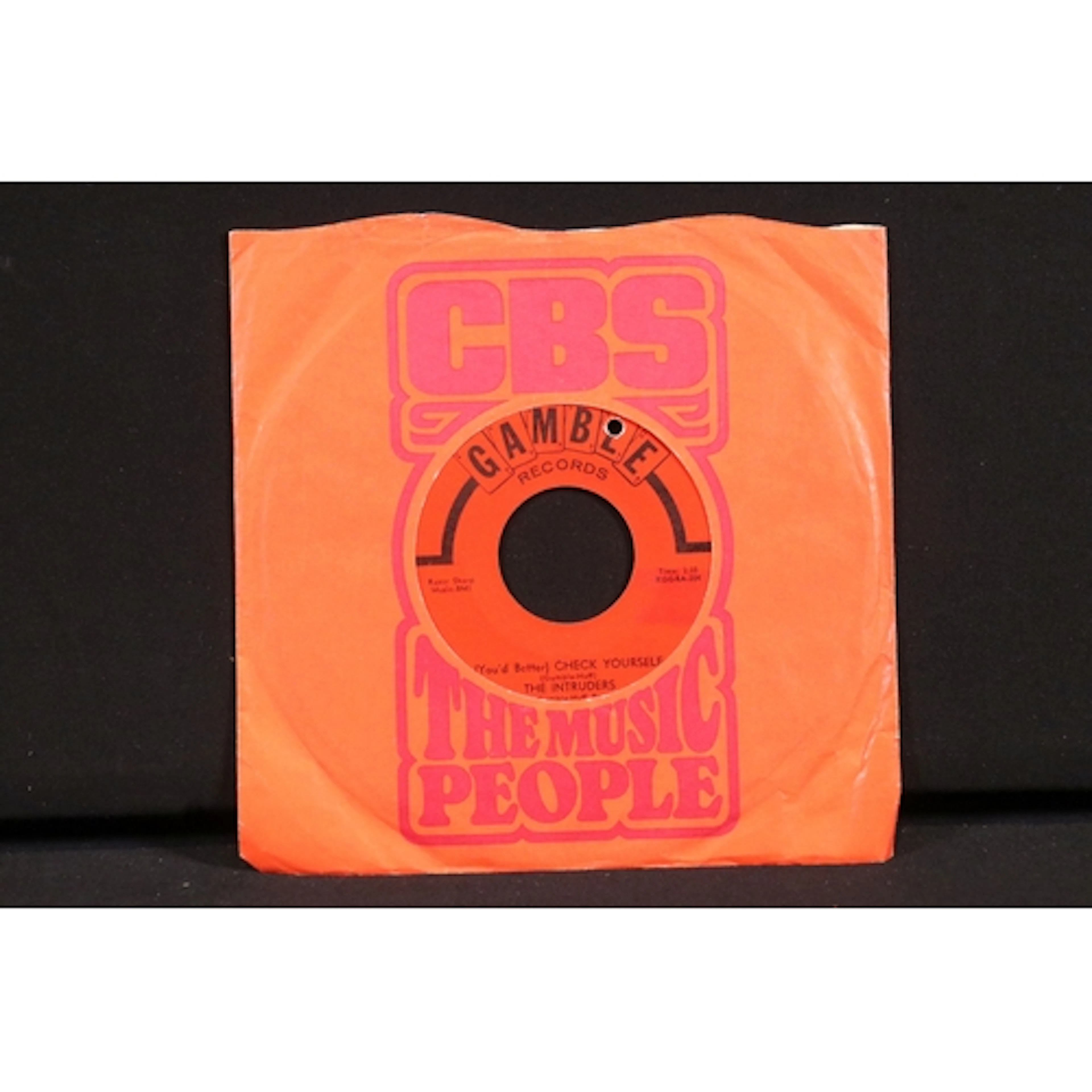 Vinyl - The Intruders – (You'd Better) Check Yourself / It M...