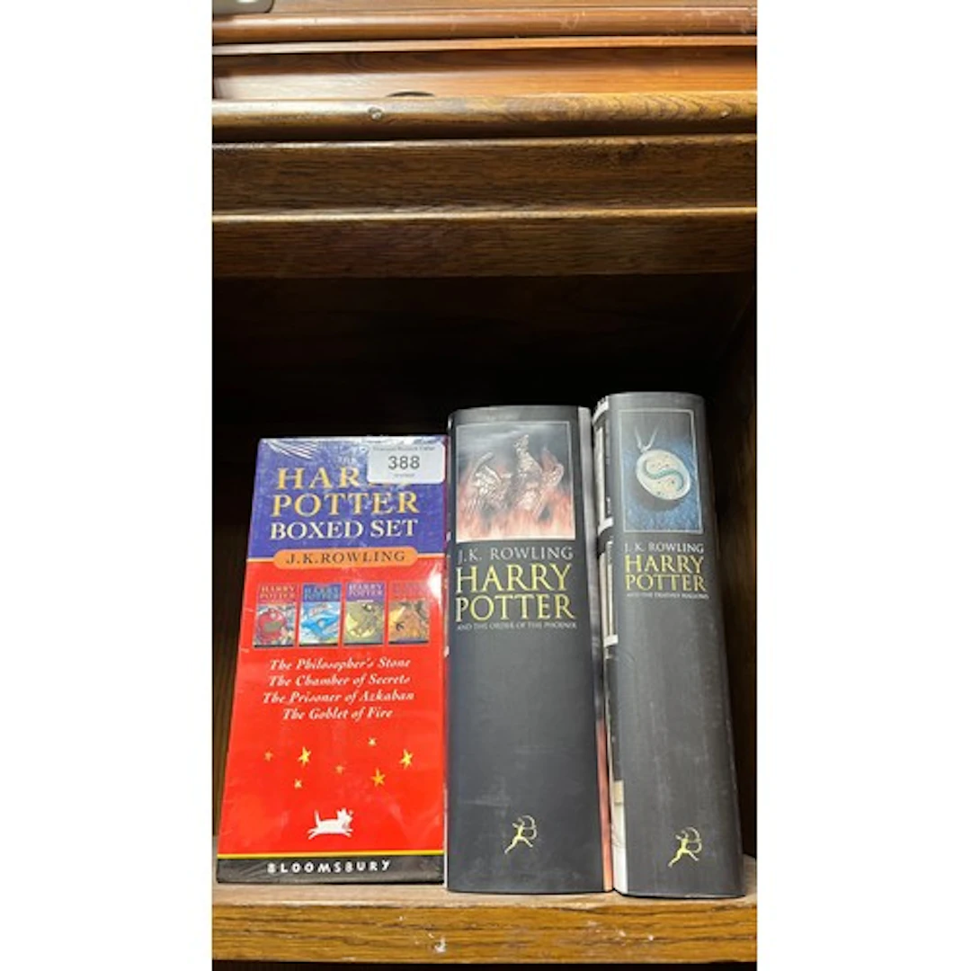 Harry Pottery four volume boxset and two others