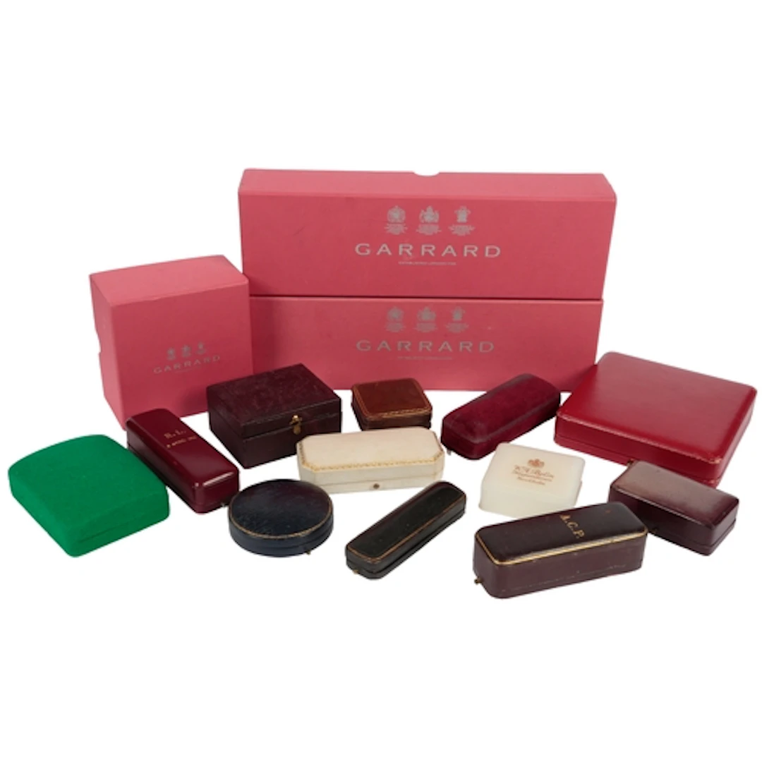 A collection of jewellery cases, early to mid 20th century a...