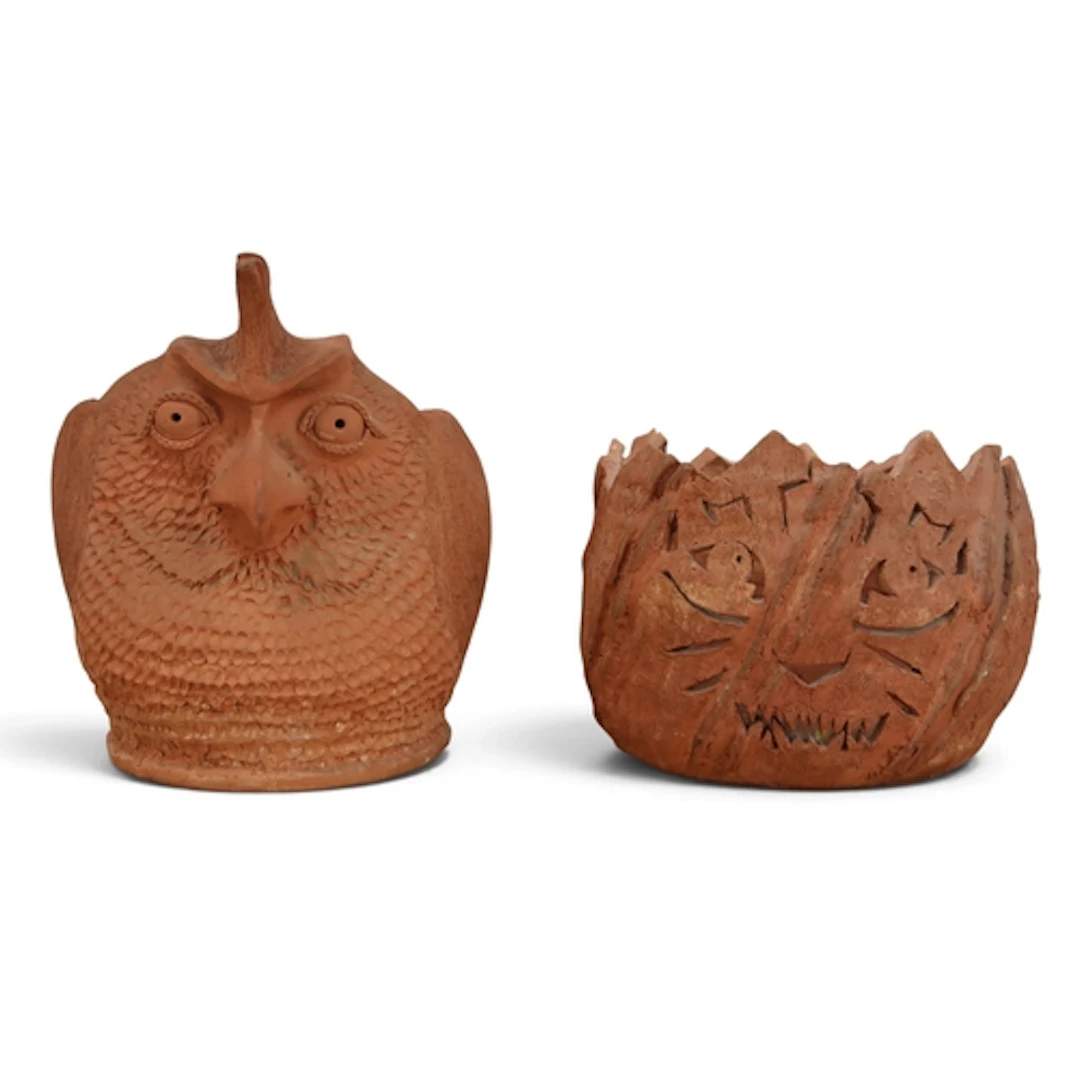ANTHEA LEWIS RSW (SCOTTISH b.1948) CHICKEN POT AND PUM...