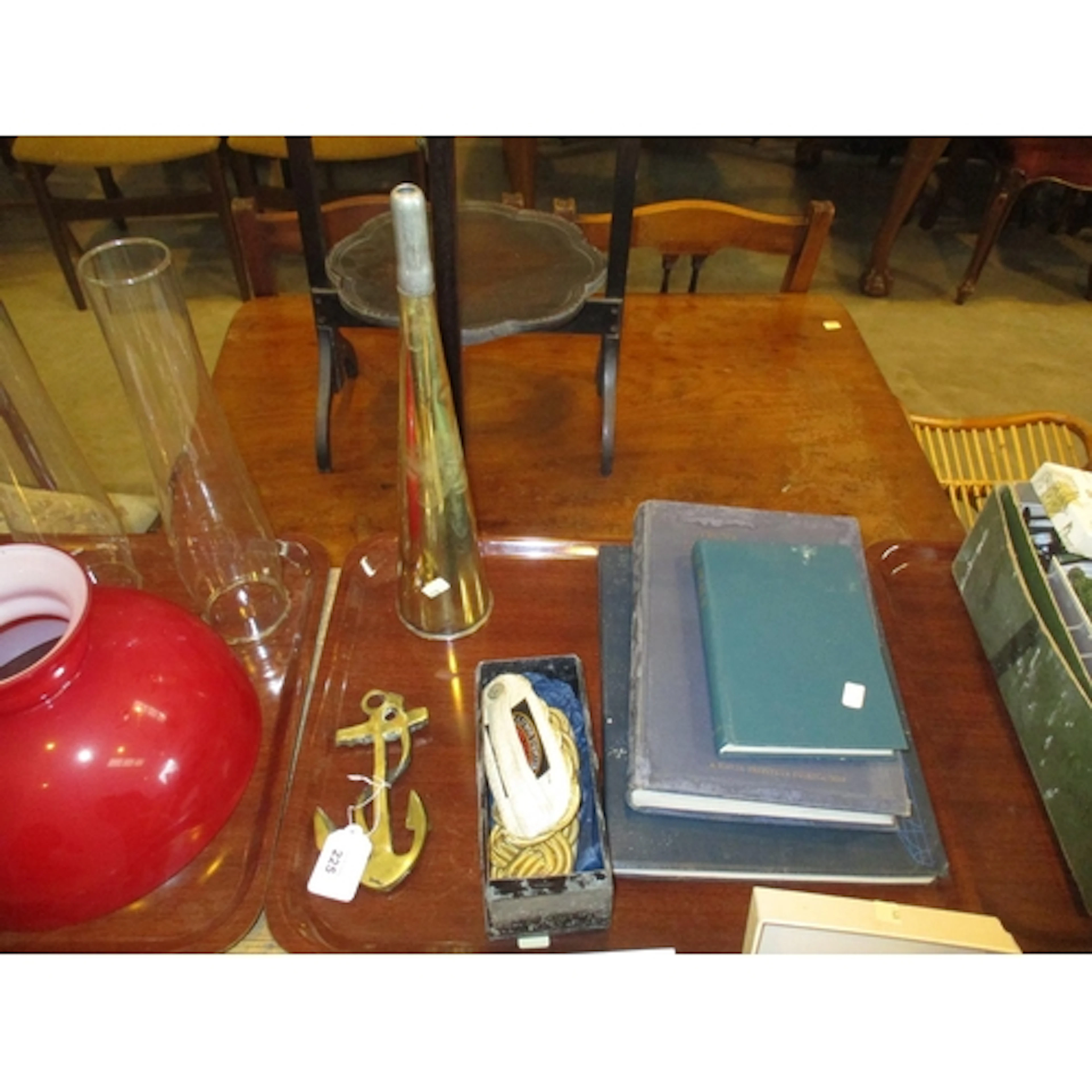 Pair of Brirox Epaulettes, Sailing Books, Poster etc