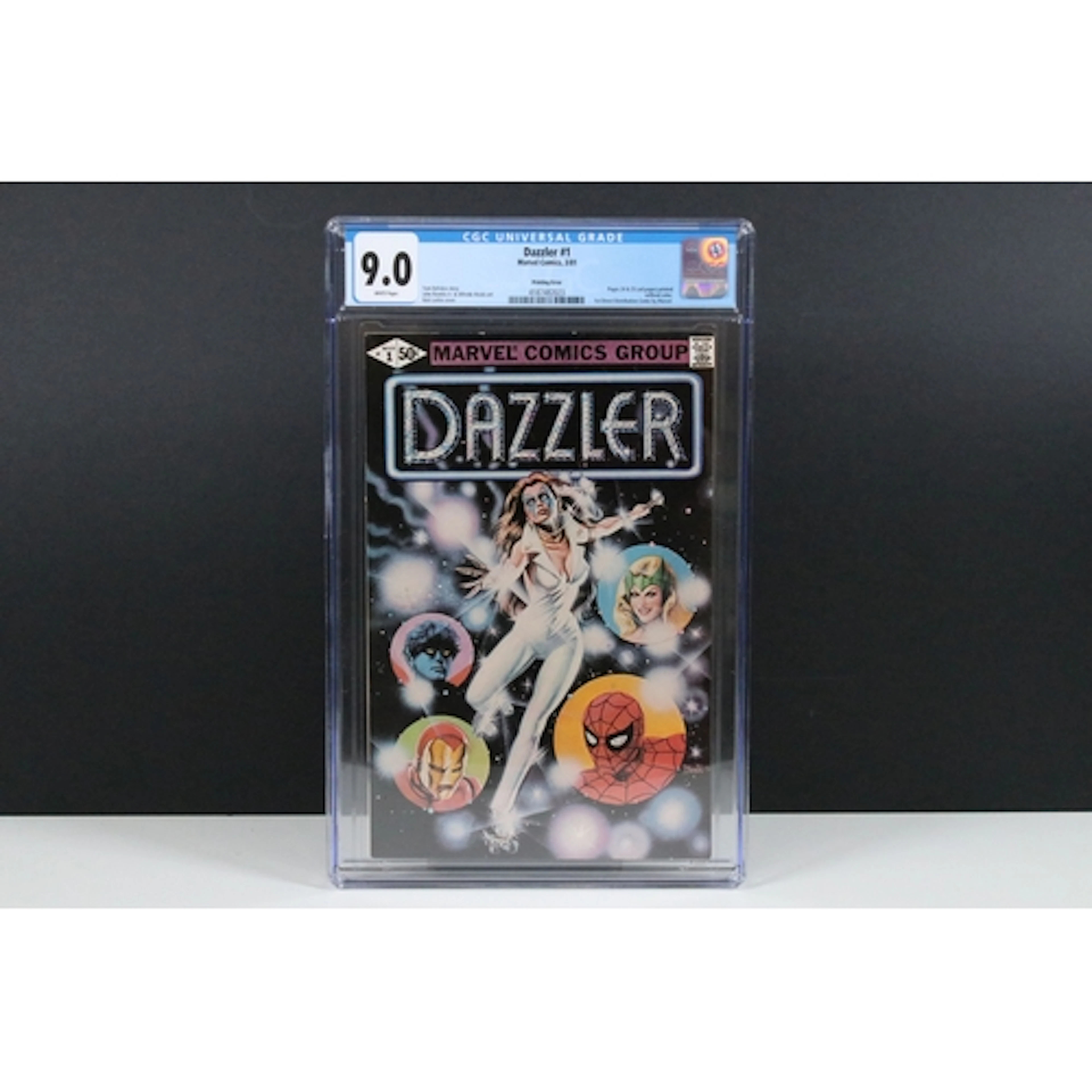 Graded Comic - Marvel Dazzler #1 CGC Universal Grade 8.0